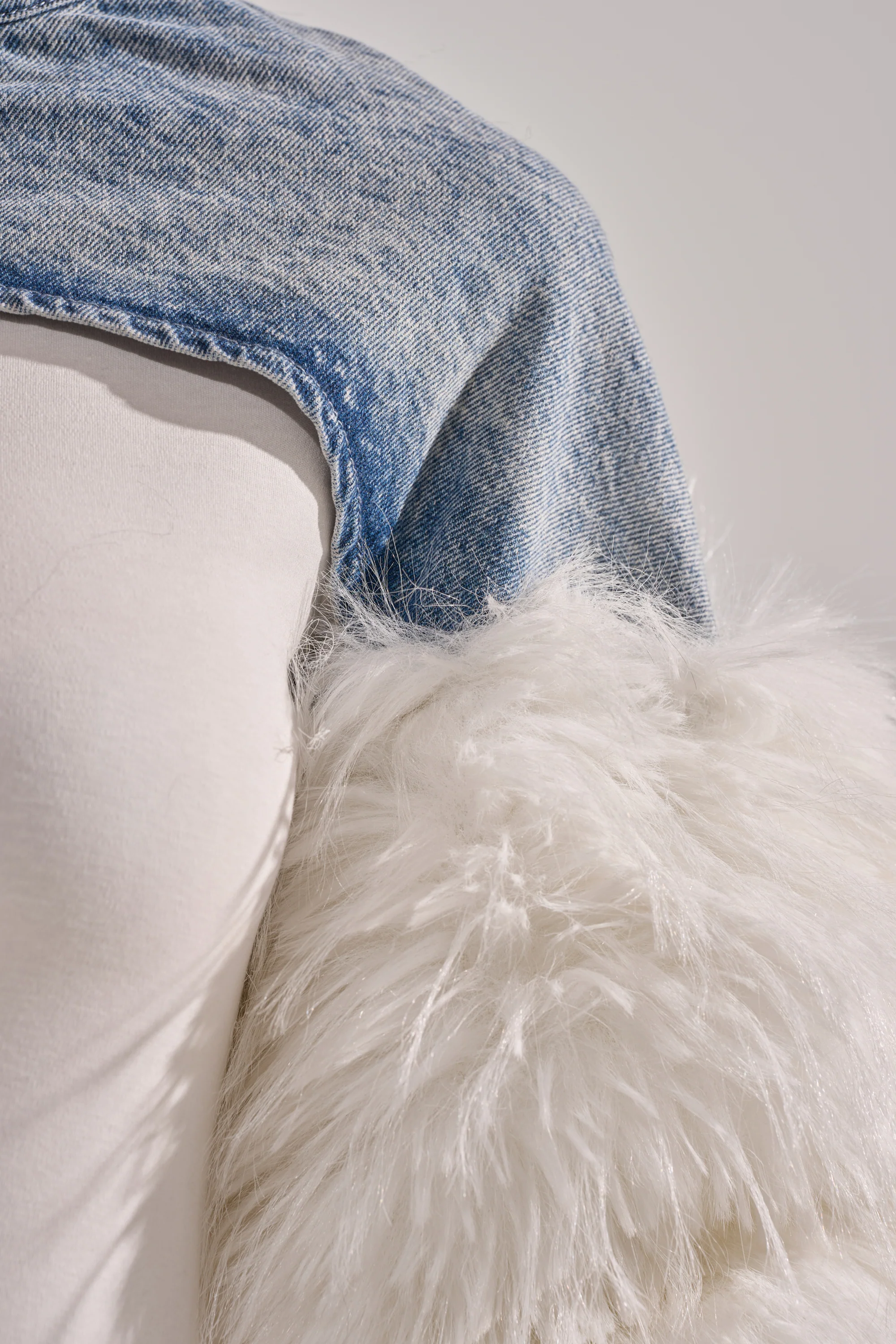 CELESTE FUR SLEEVE BOLERO - Image 10