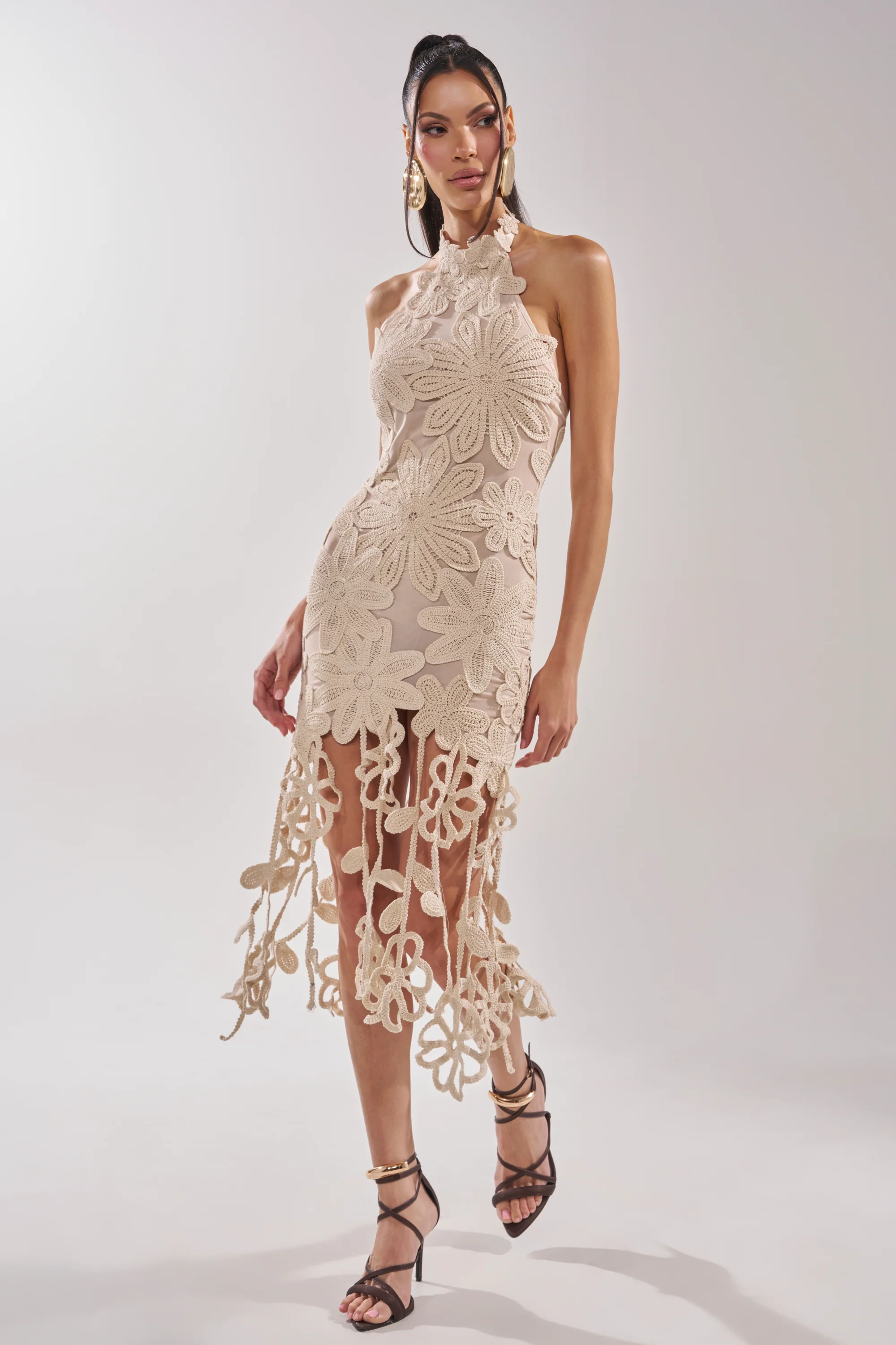 CELINE FLORAL MIDI DRESS - Image 2