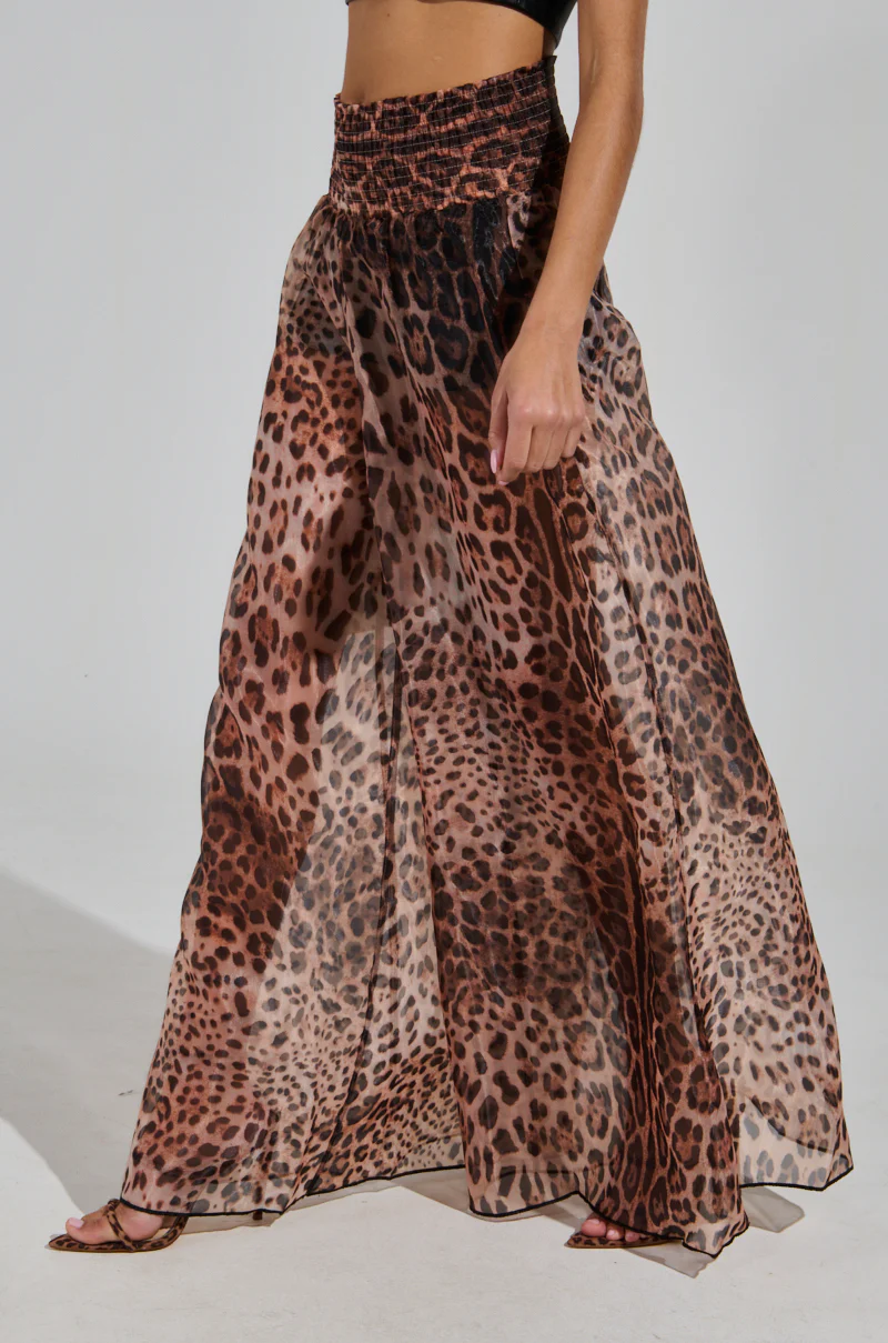 CHEETAH GIRL PALAZZO PANT - Image 4
