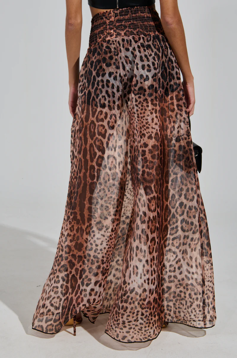 CHEETAH GIRL PALAZZO PANT - Image 5