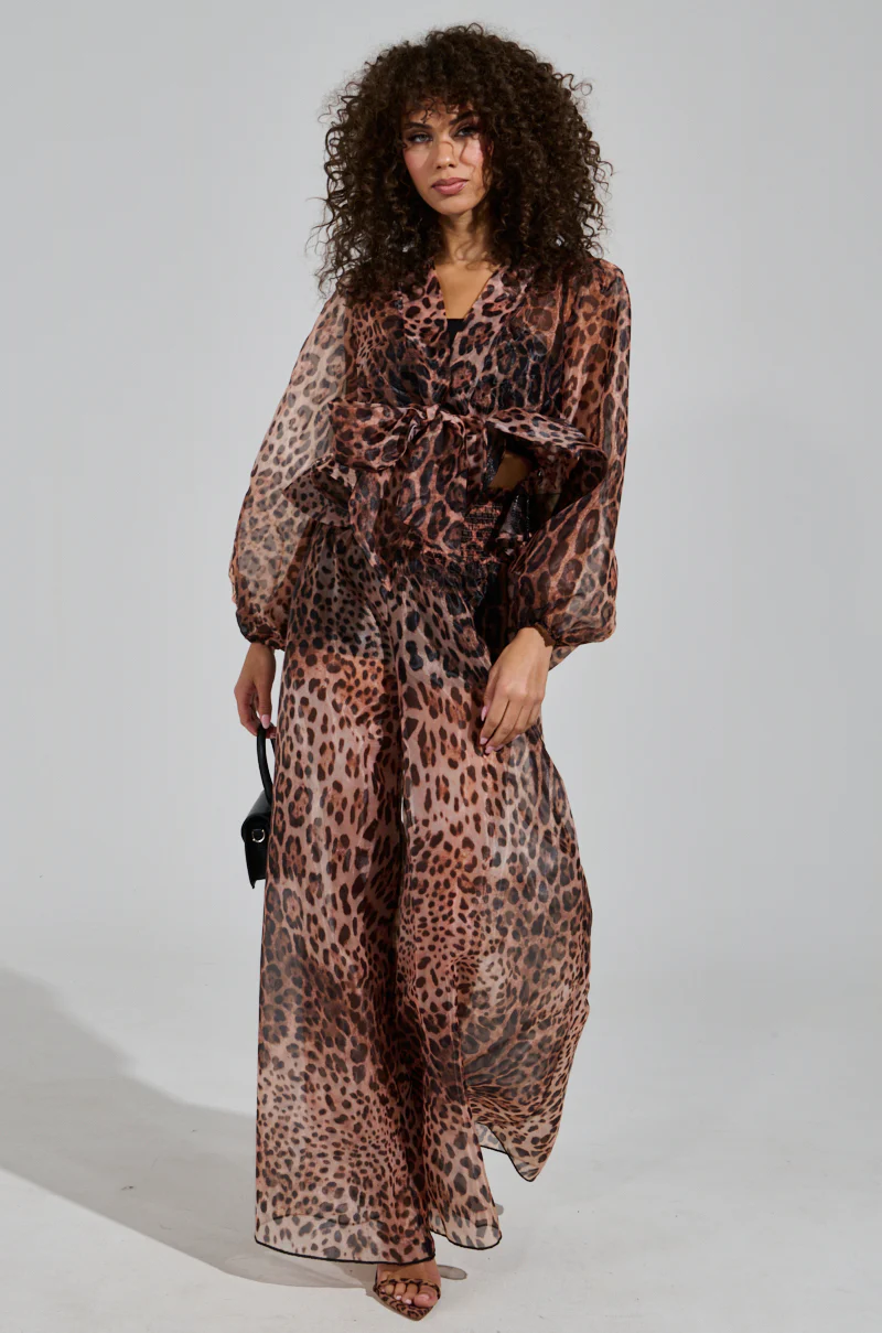 CHEETAH GIRL PALAZZO PANT - Image 6