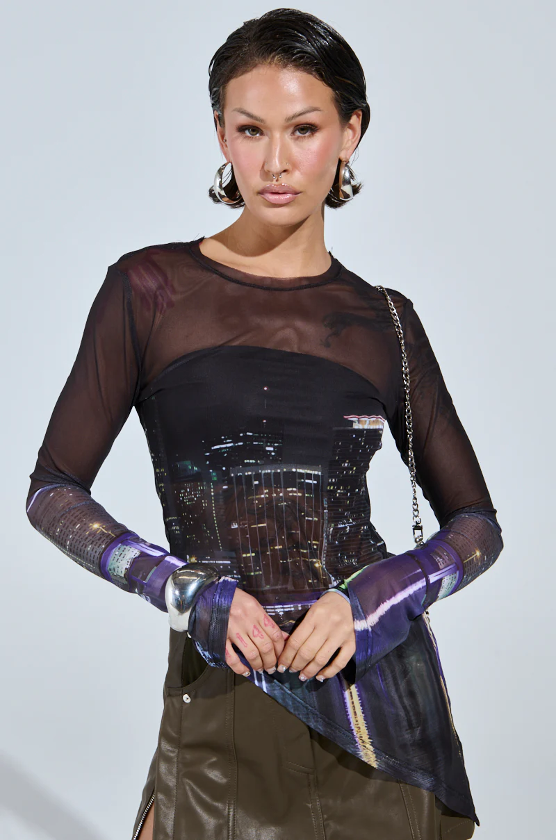 CITY LIFE MESH TOP - Image 3