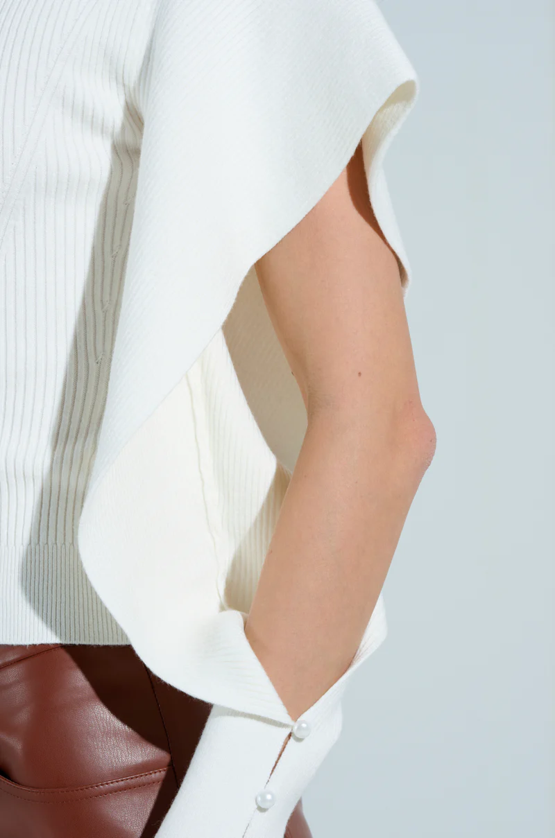 CLARISSA OPEN SLEEVE SWEATER - Image 7