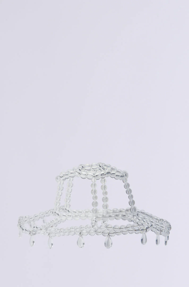 CLEAR TO ME DRIPPY BUCKET HAT - Image 3