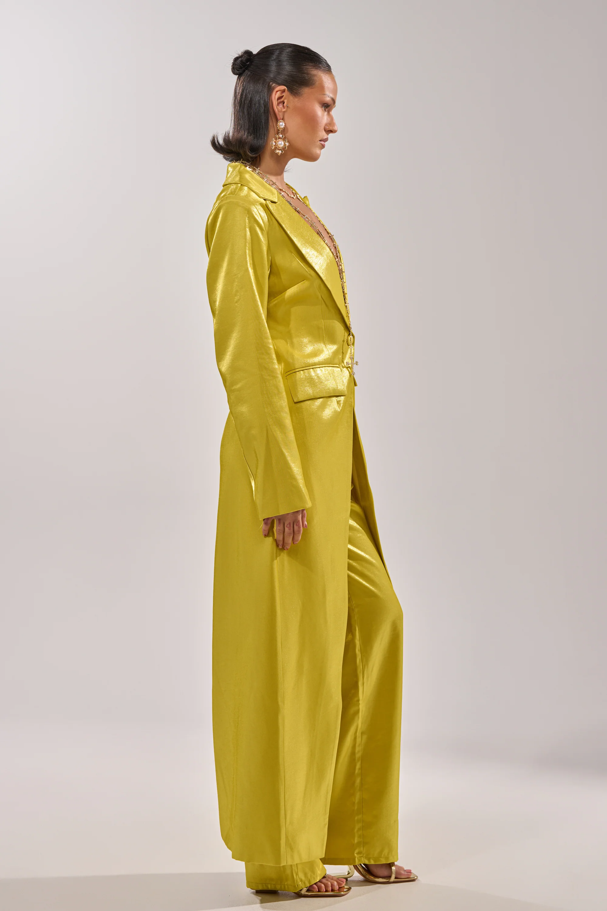 CLEO TRENCH IN CHARTREUSE - Image 4