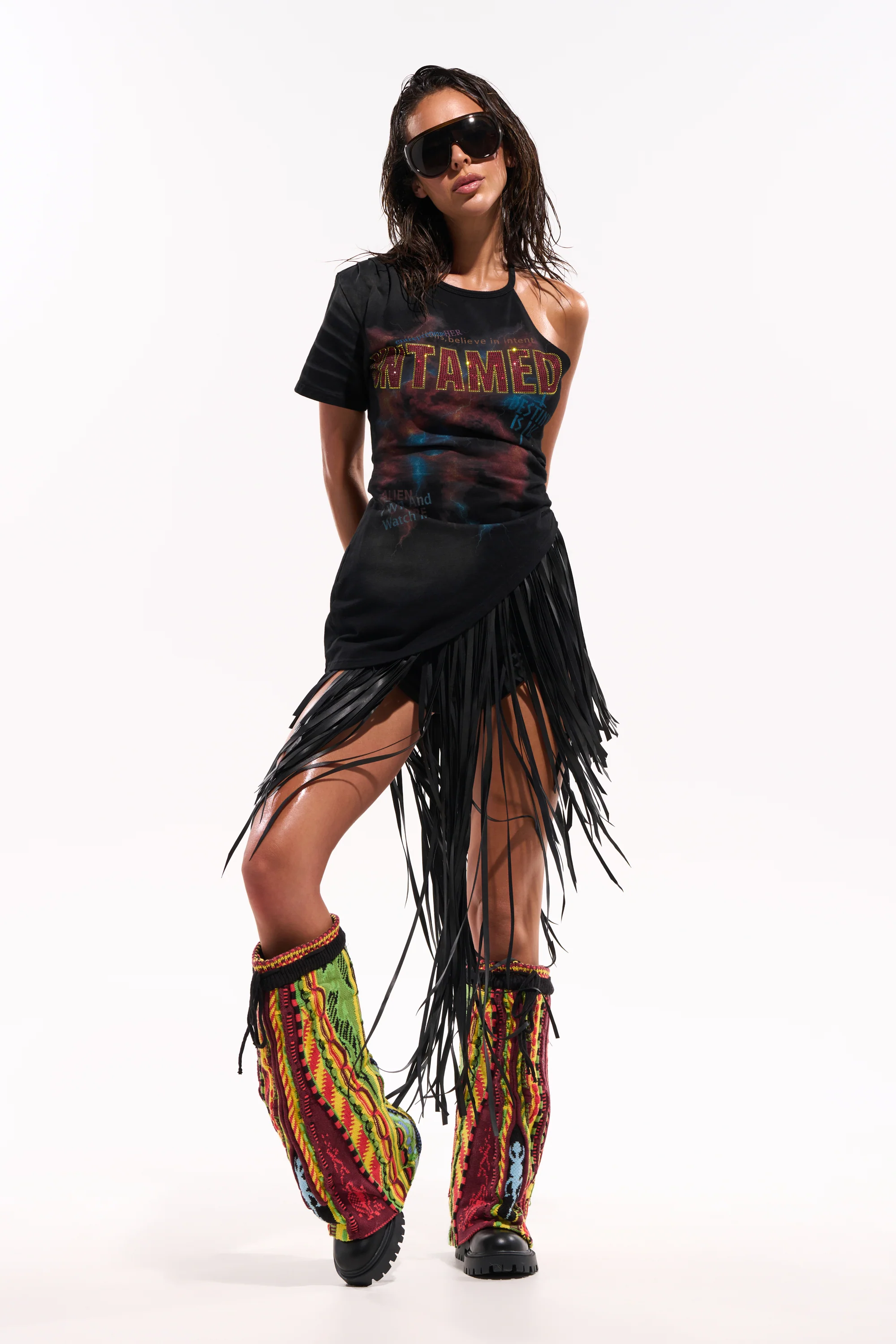 COACHELLA FRINGE SKIRT - Image 3