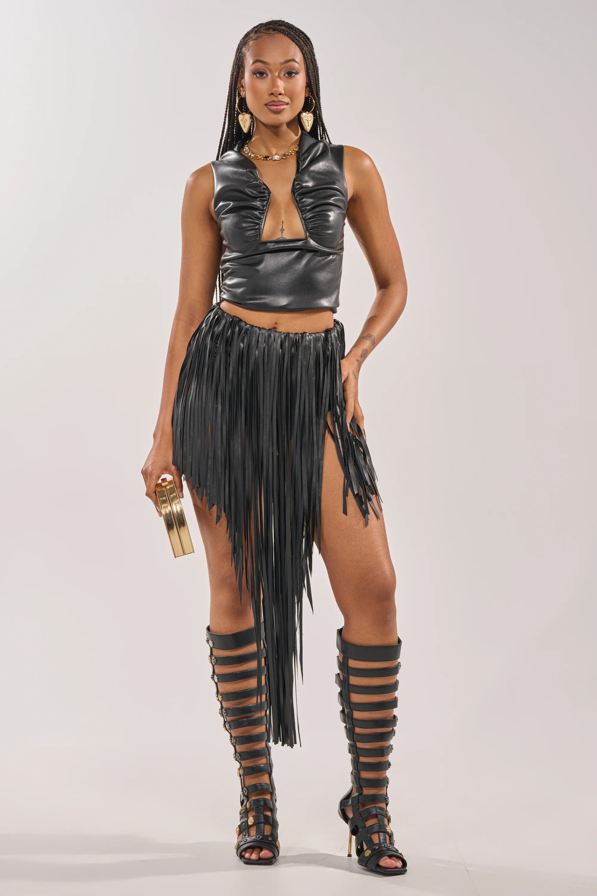 COACHELLA FRINGE SKIRT - Image 5