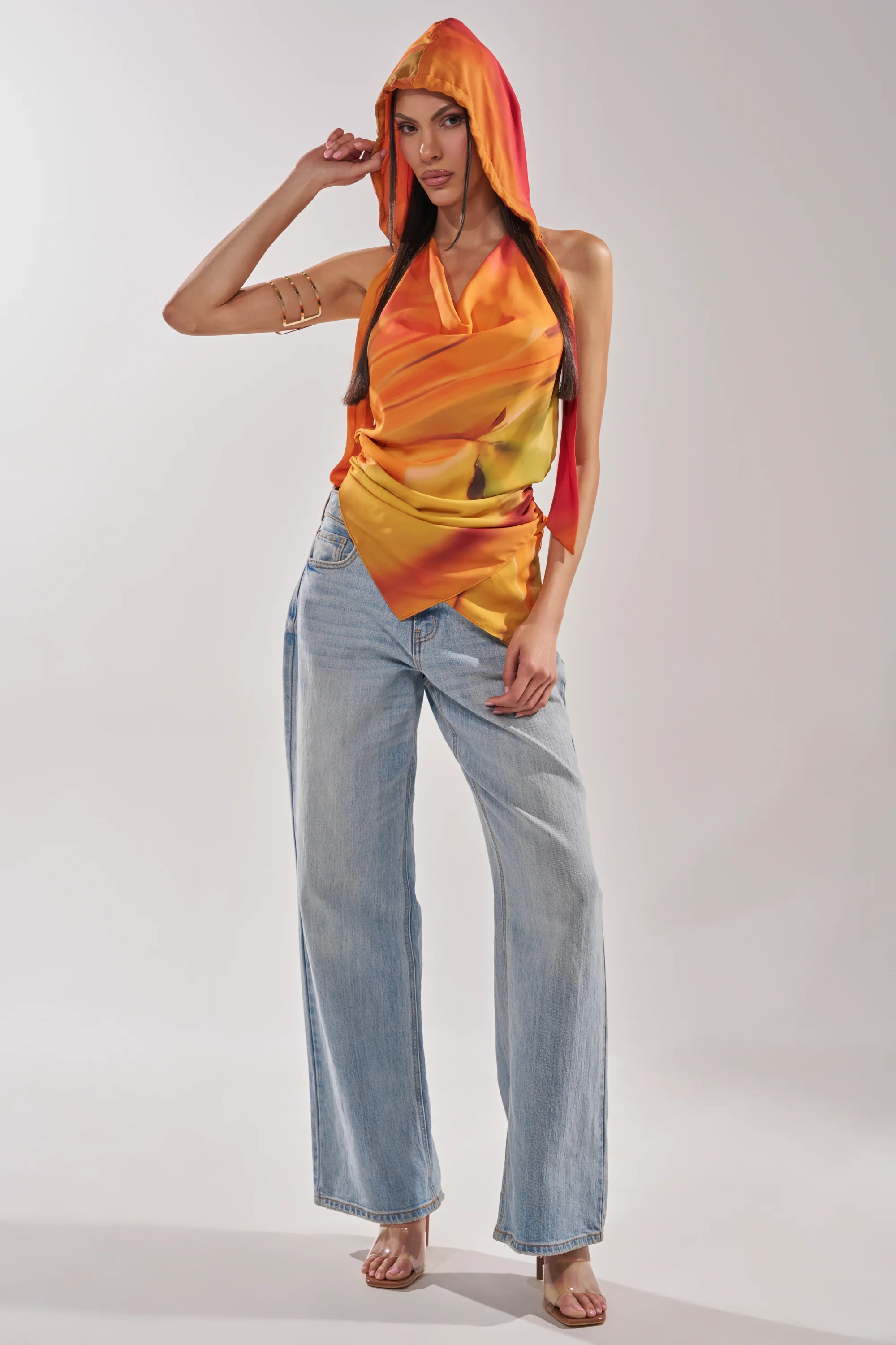 COASTAL HOODED HALTER TOP - Image 10