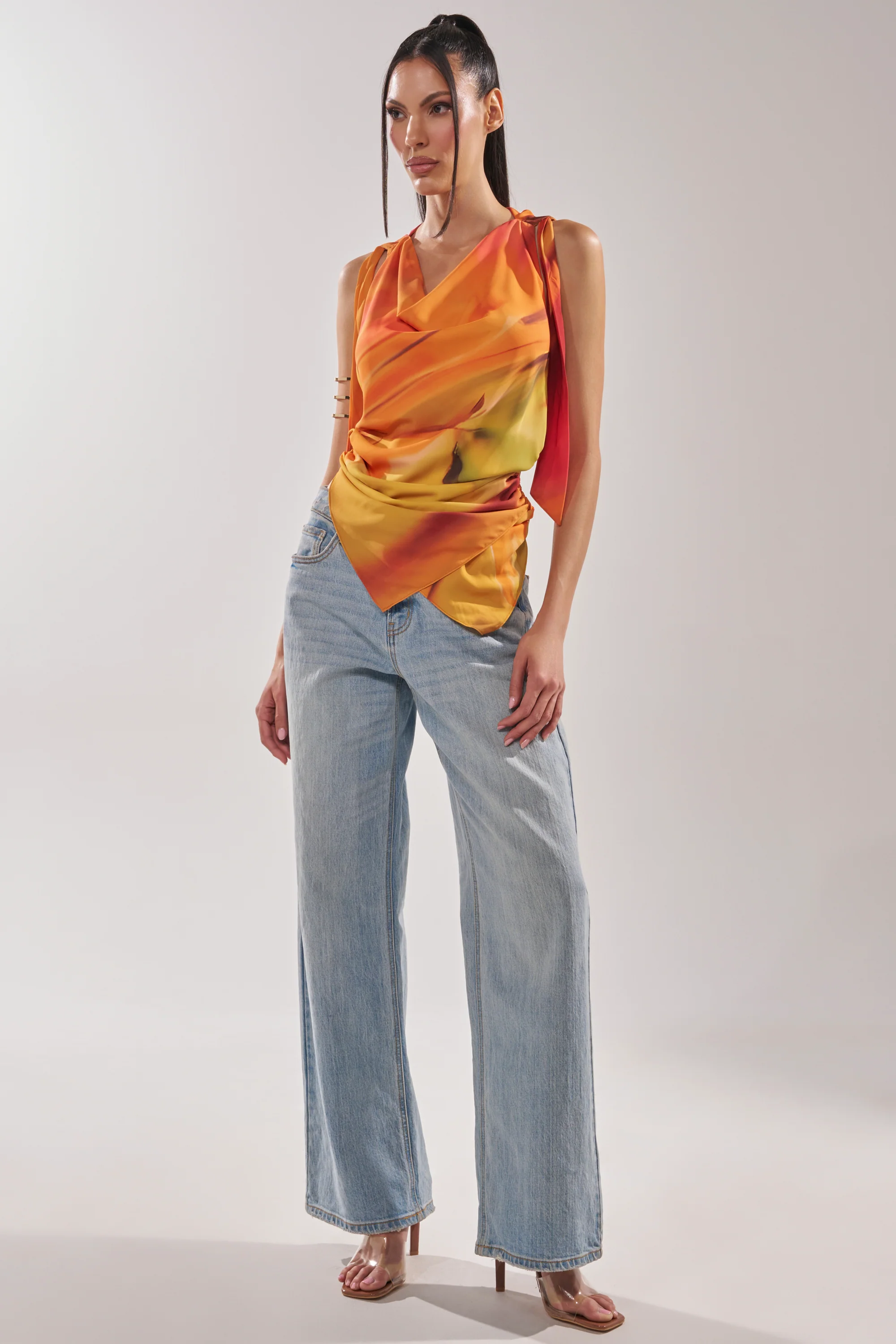 COASTAL HOODED HALTER TOP - Image 11