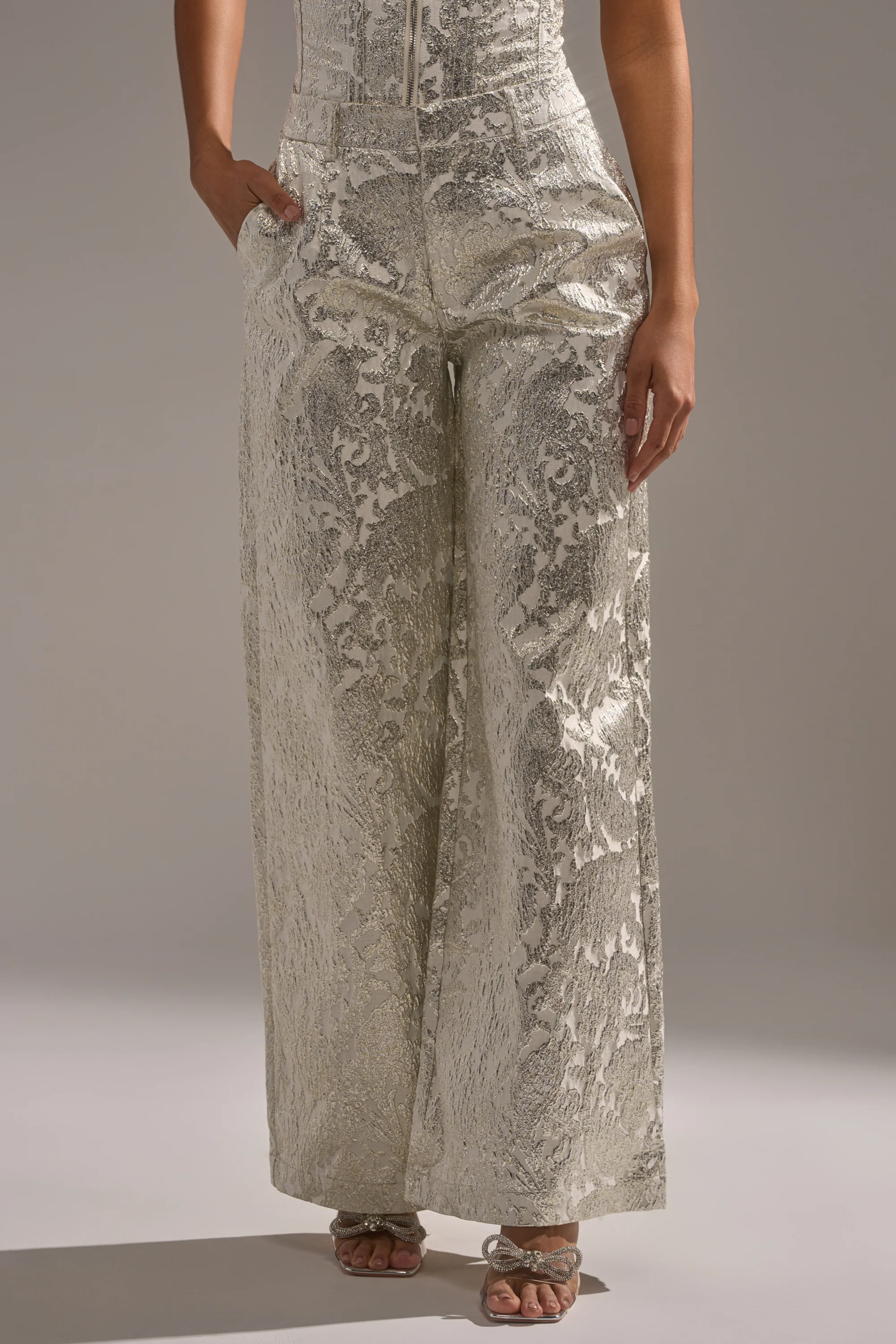 COCO BROCADE TROUSER