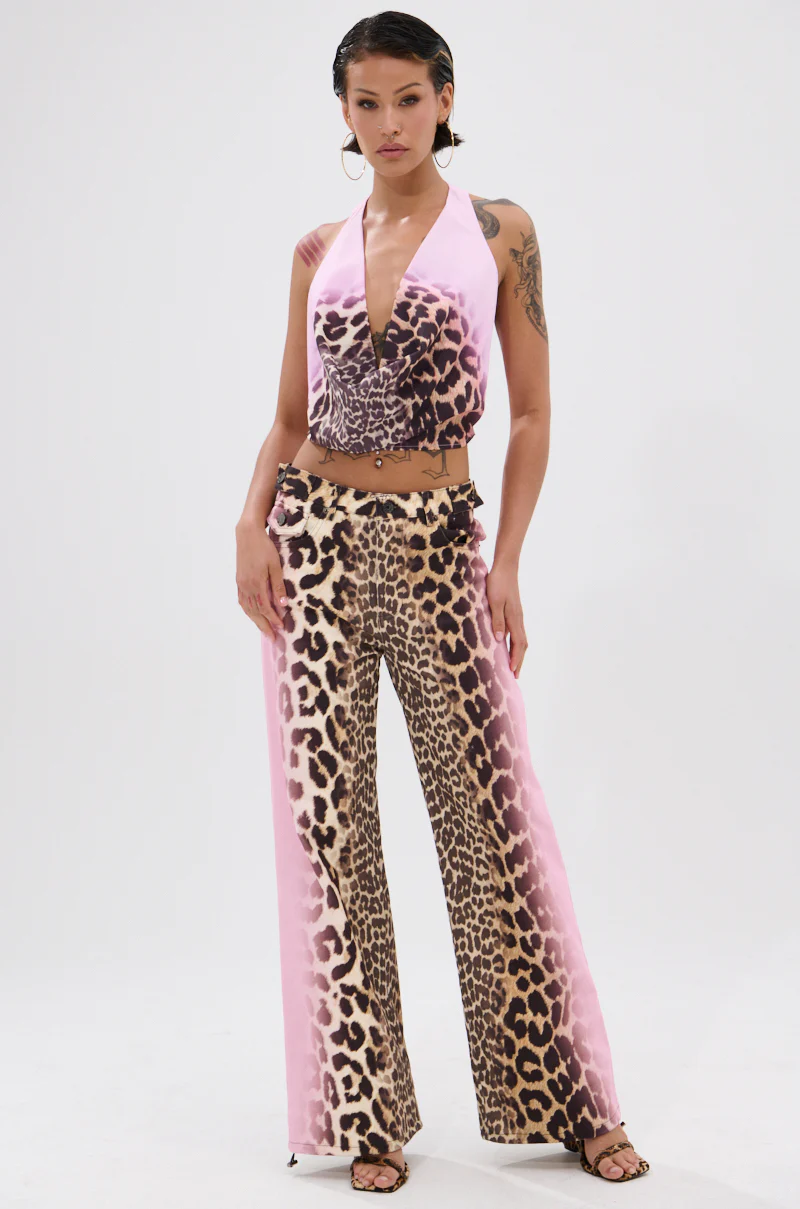 COCO LEOPARD PRINT DENIM - Image 7