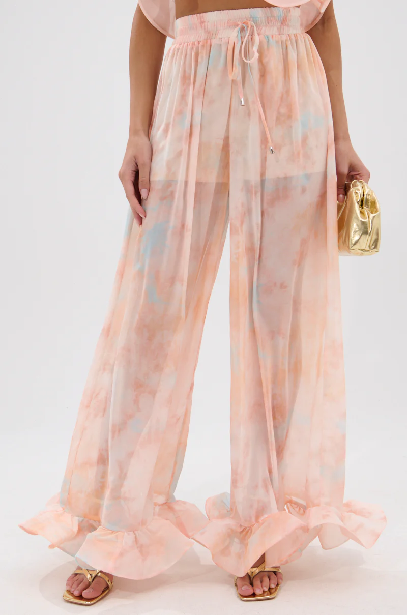 COLORFUL SKY OMBRE PALAZZO PANT - Image 2