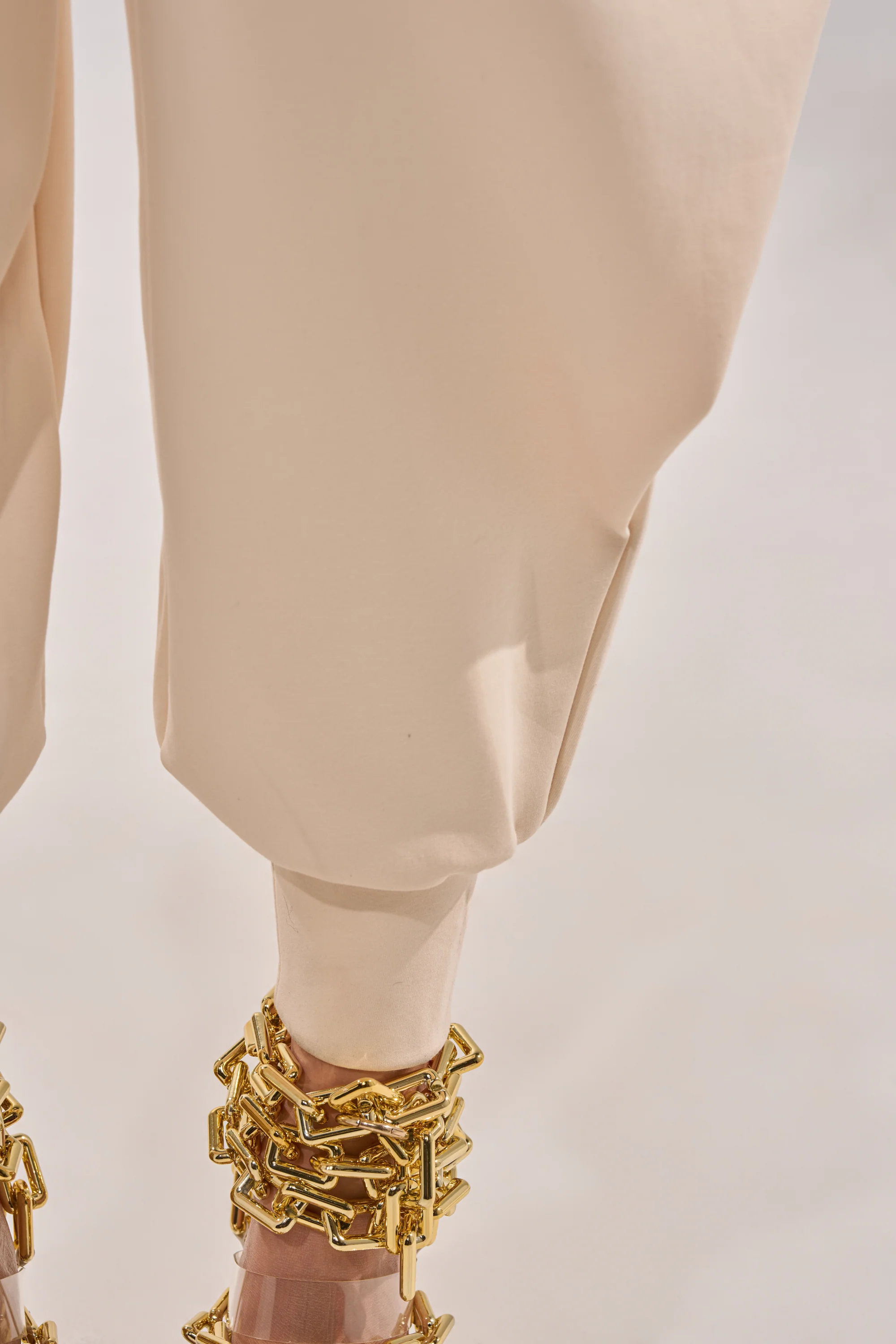 COMFY COZY SWEATSHIRT JUMPSUIT IN BONE - Image 8