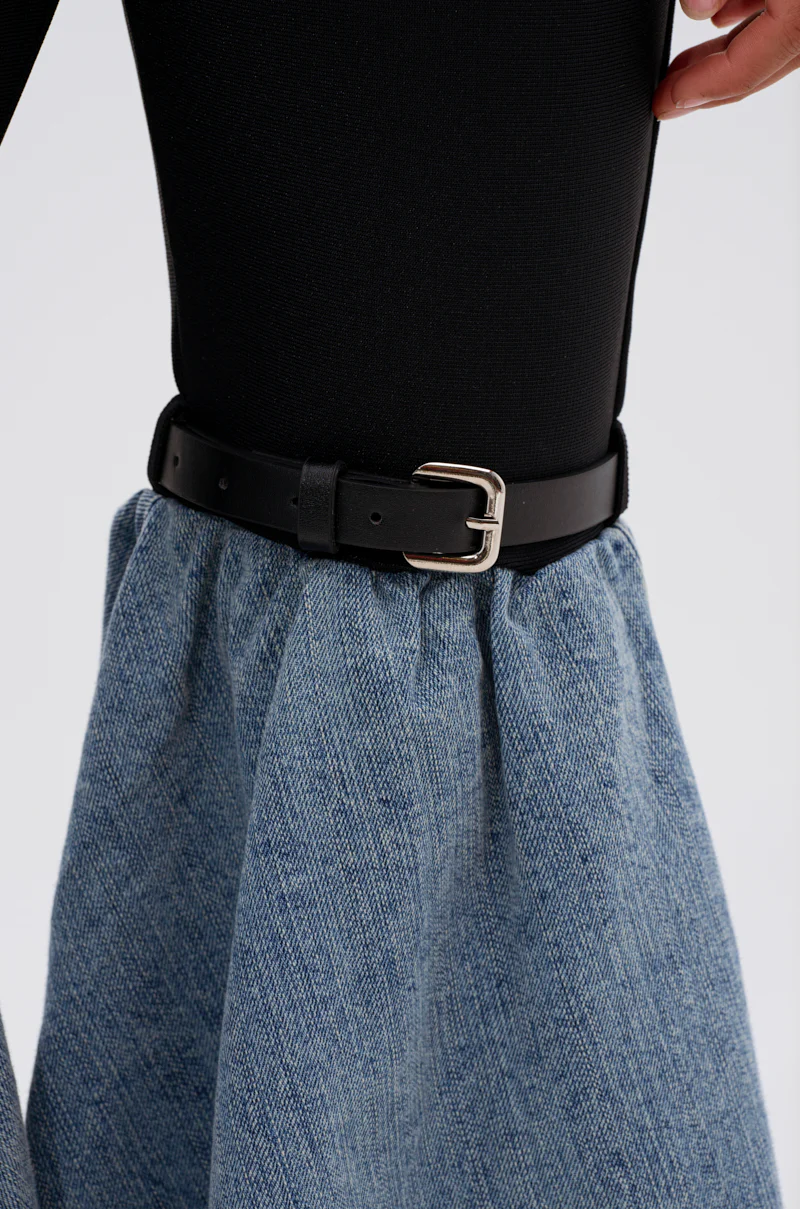 COOL GIRL DENIM BANDAGE JUMPSUIT - Image 6