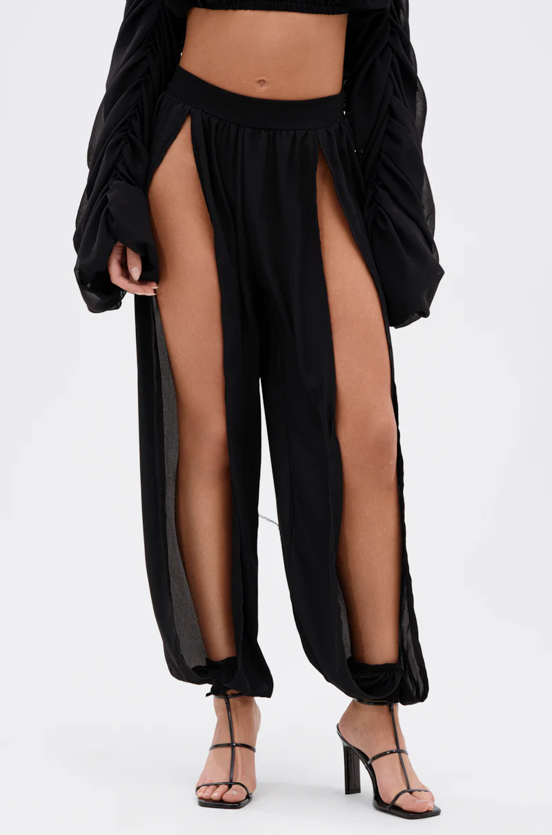COOL WITH ME JOGGER WITH FRONT SLITS - Image 3