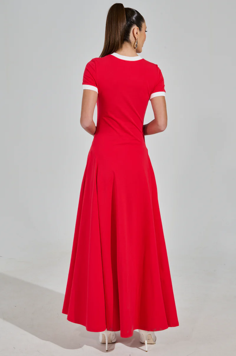 COOLEST IN THE ROOM JERSEY MAXI DRESS - Image 6
