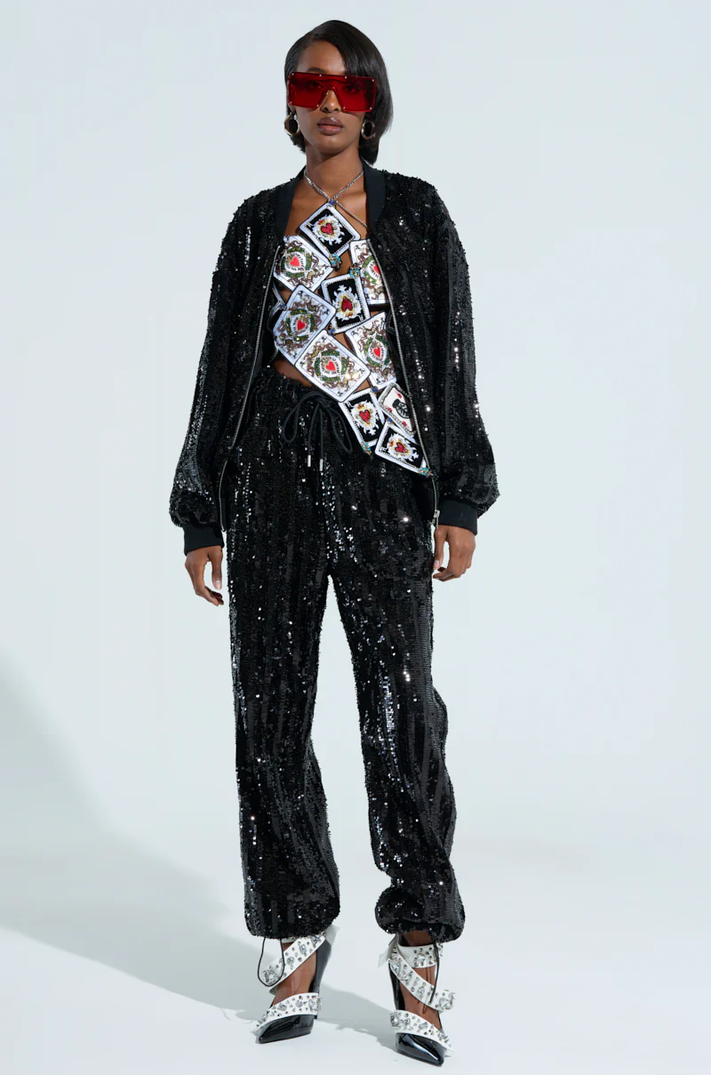 COSMIC SEQUIN JOGGER - Image 6