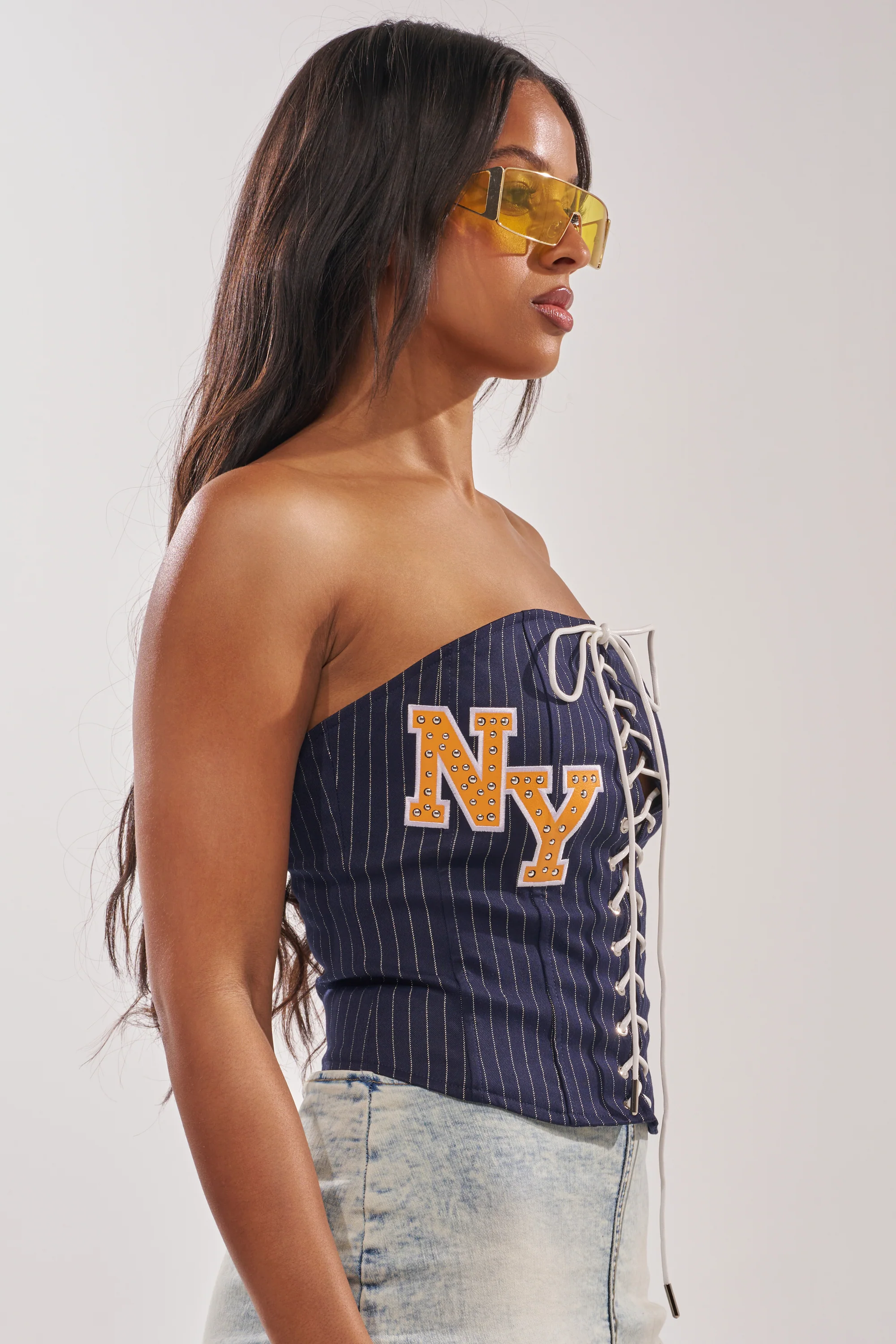 COURTSIDE LACE UP CORSET - Image 5