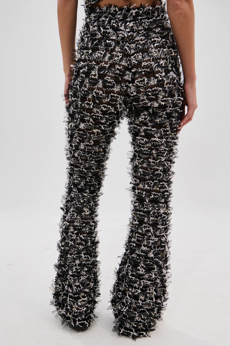 CRAZY FOR YOU FRINGE FLARE LEGGING - Image 5