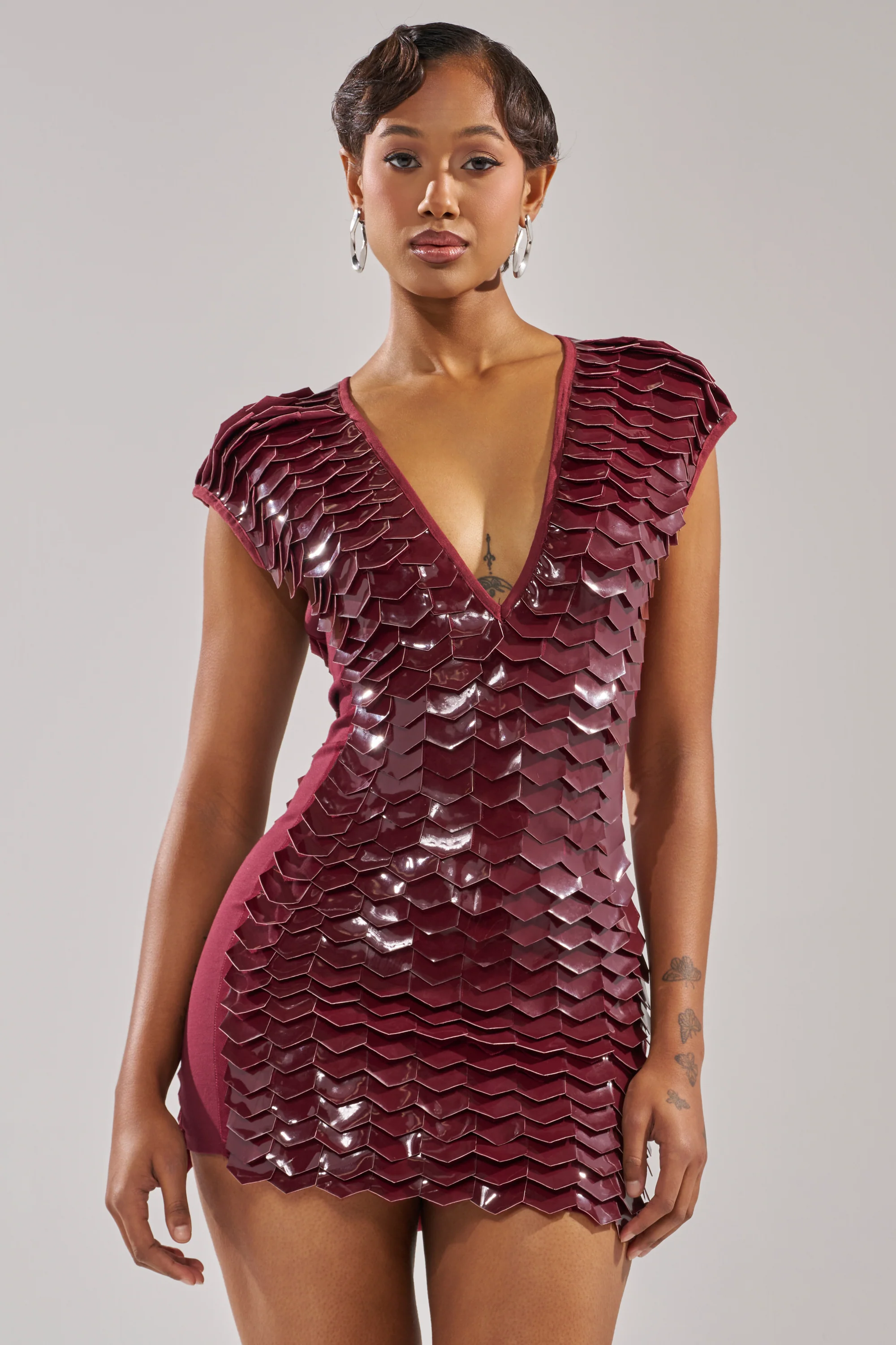 CRAZY IN LOVE SCALE MINI DRESS - Image 2