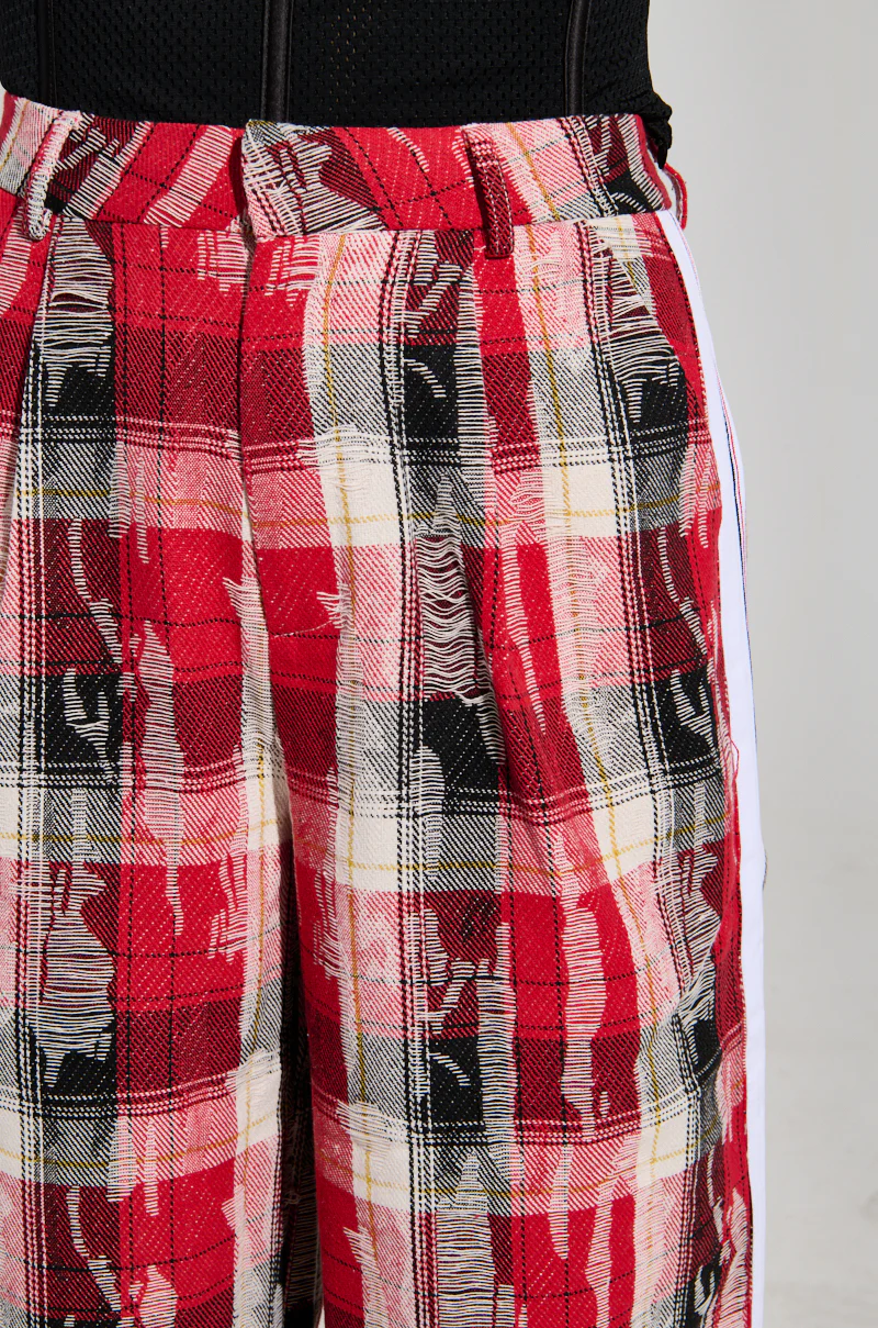CRAZY LIKE ME PLAID TROUSER - Image 10