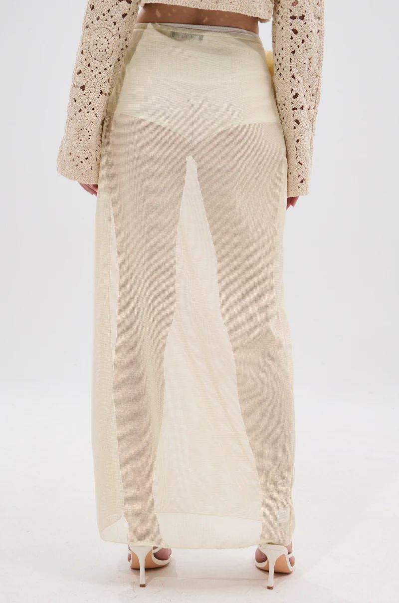 CROCHET BEAUTY COVER UP SKIRT - Image 5