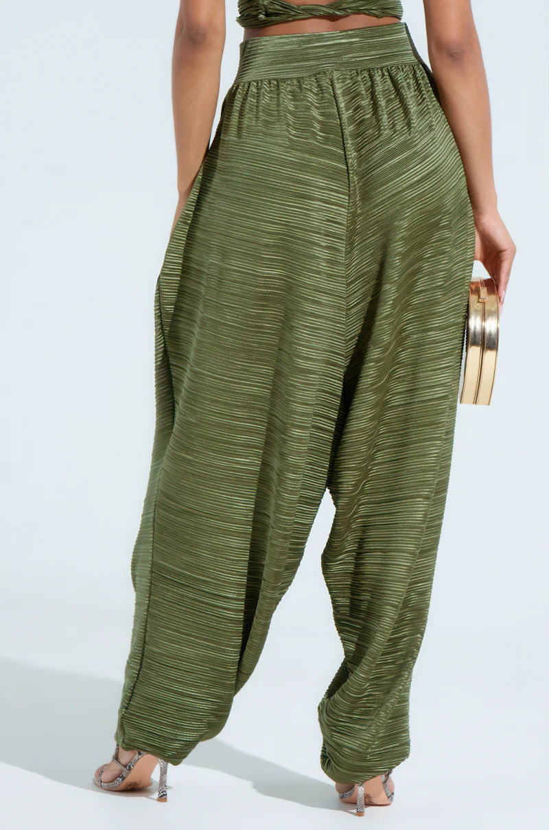 CROIX DROP CROTCH PLISSE PANT - Image 5