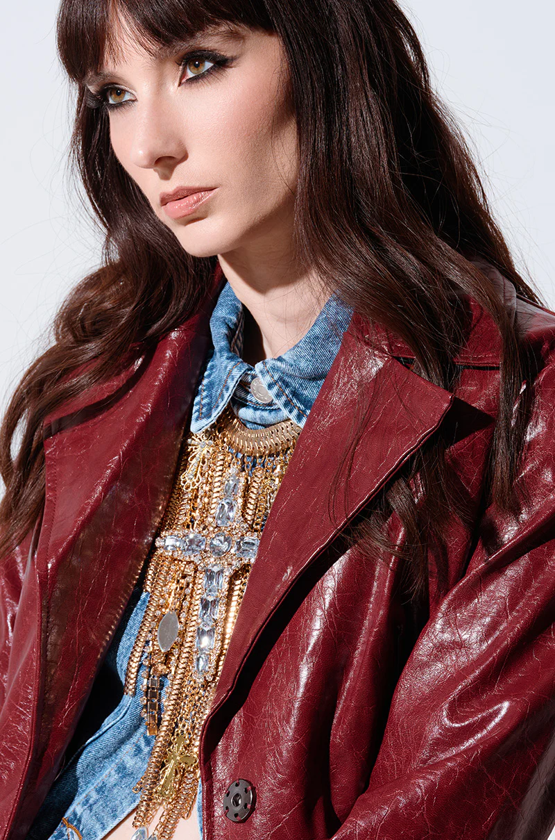 CROSS MY HEART CHAIN NECKLACE - Image 4