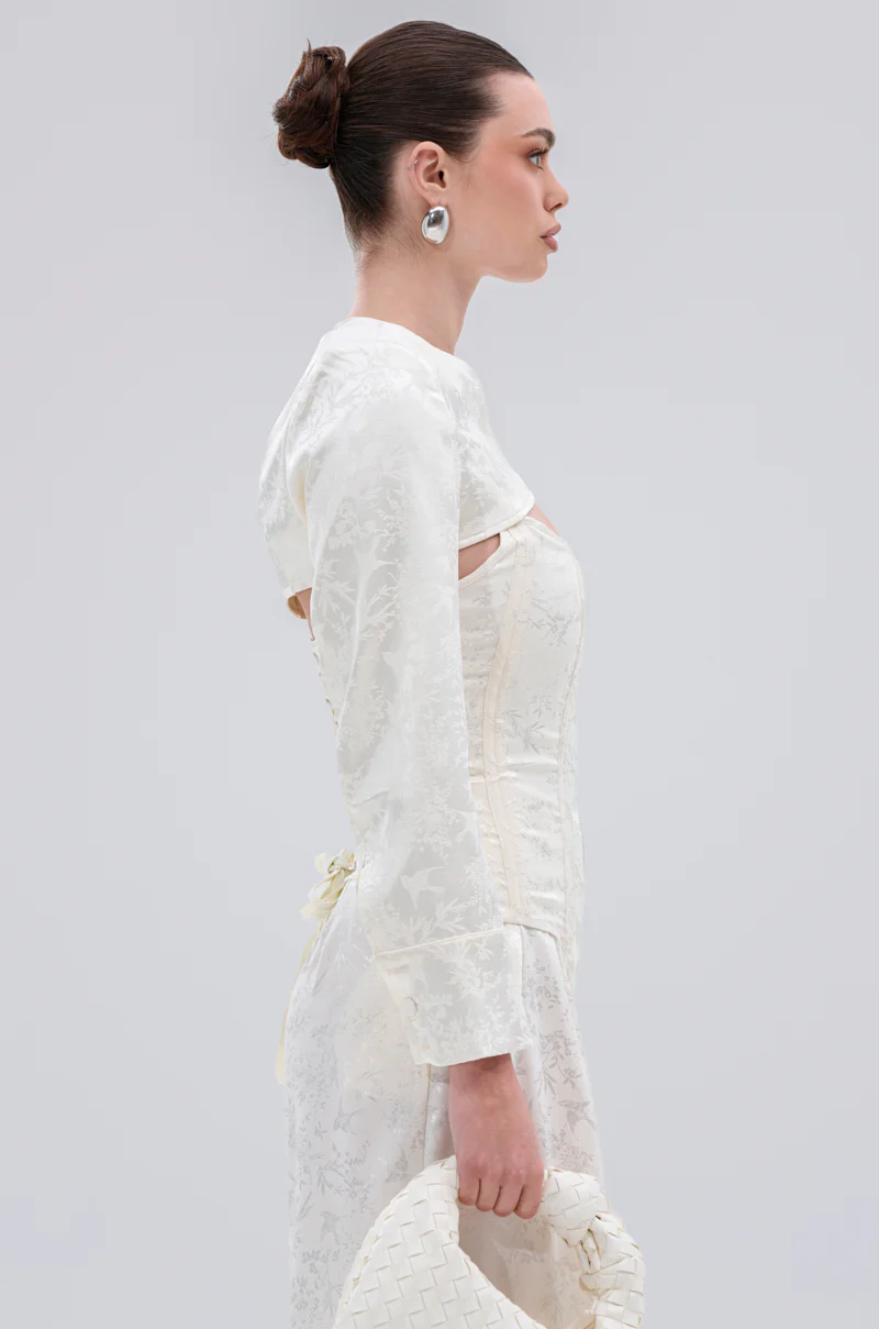 DAISY DOVE JACQUARD BLAZER - Image 3