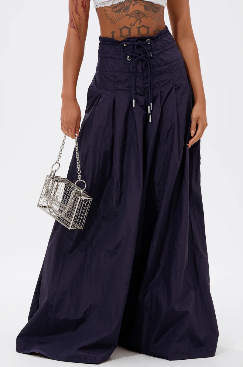 DANCE THE NIGHT AWAY DENIM PALAZZO PANT