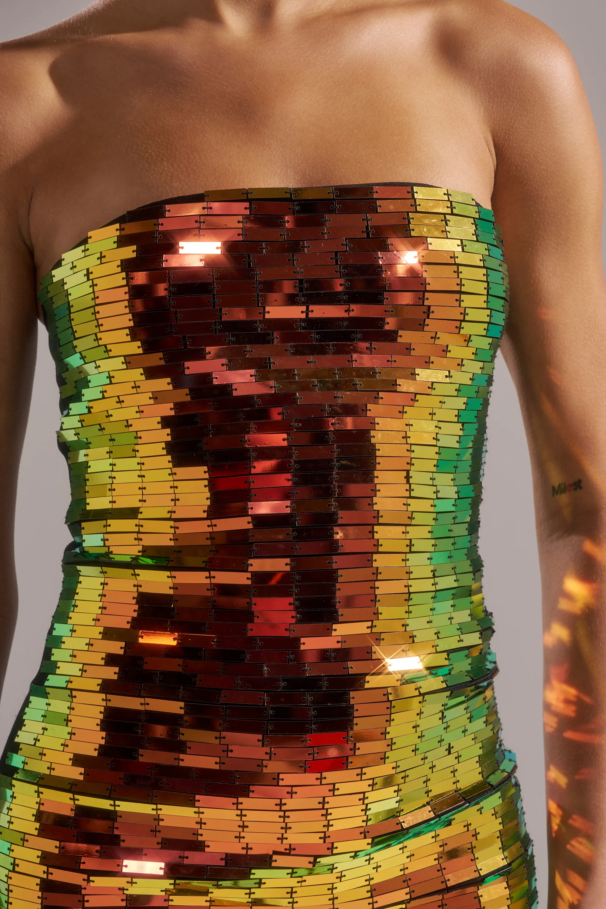 DANCIN THE NIGHT AWAY MINI DRESS - Image 6