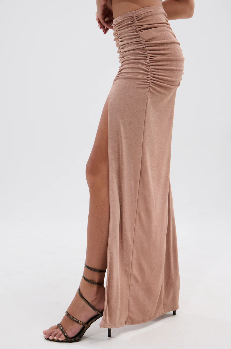 DAYDREAMING SLINKY HIGH LOW SKIRT - Image 6