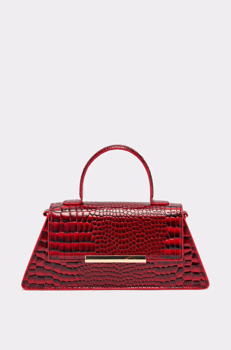 DAY FAUX CROC PURSE