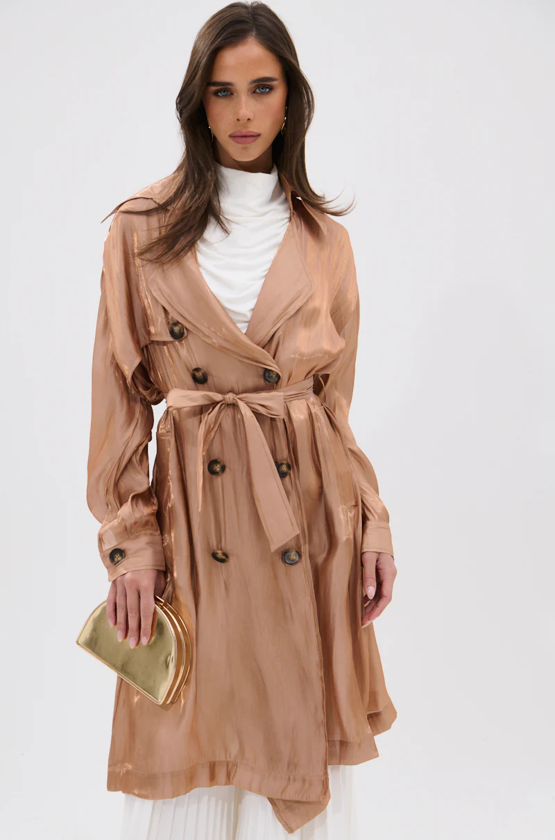 DAY TO NIGHT ORGANZA TRENCH - Image 2