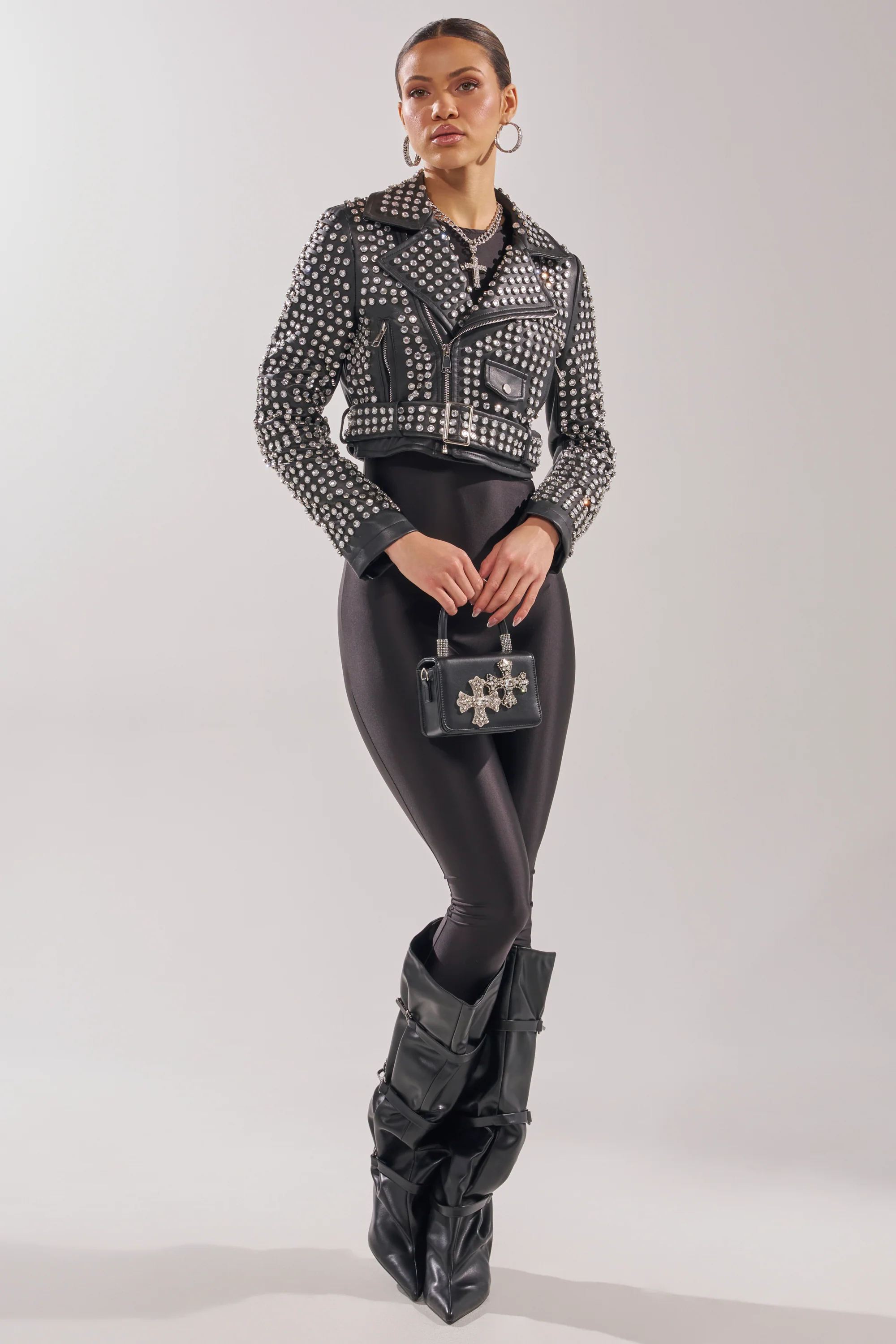 DEMI EMBELLISHED MOTO - Image 9