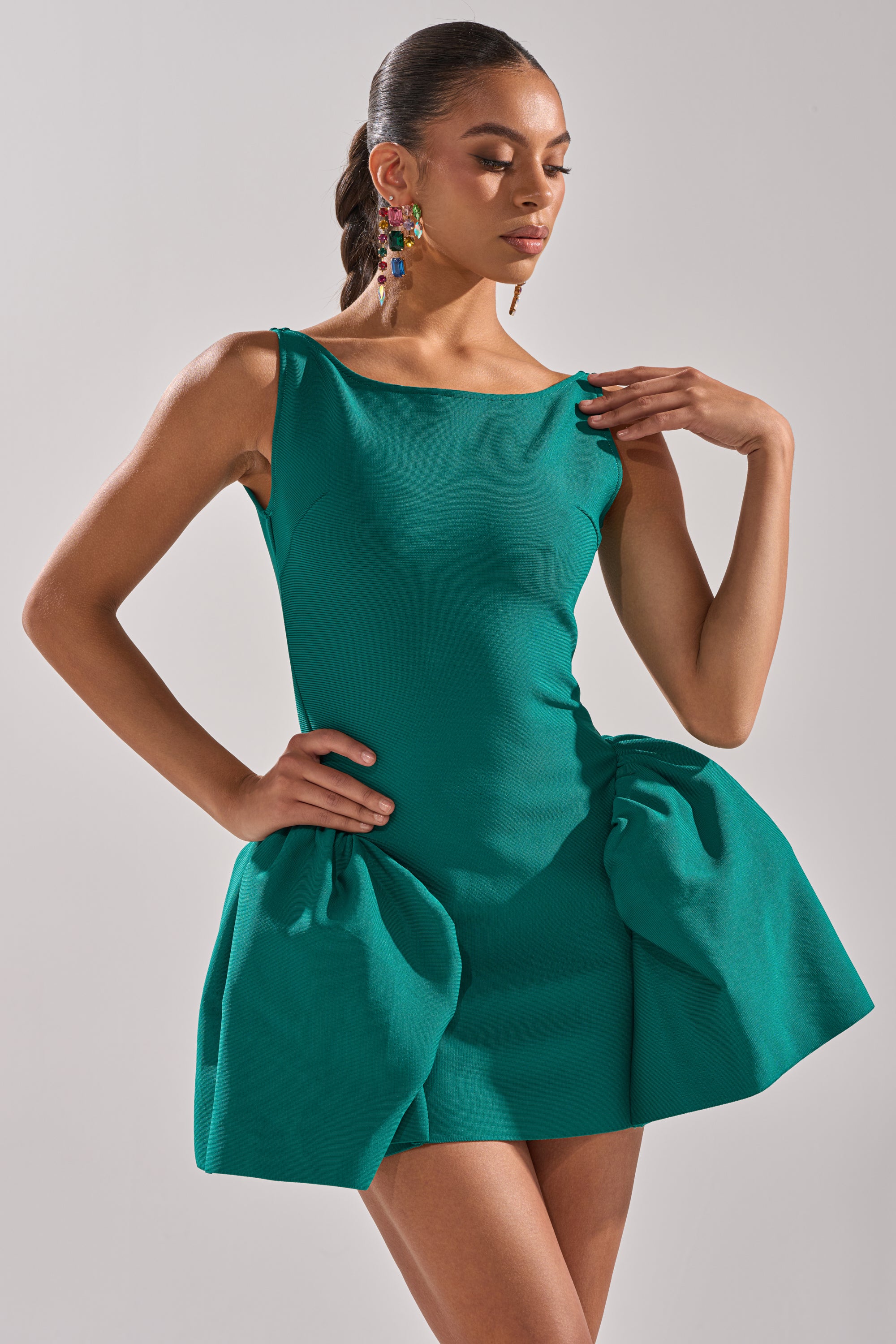 DERBY DAYS BANDAGE MINI DRESS - Image 2