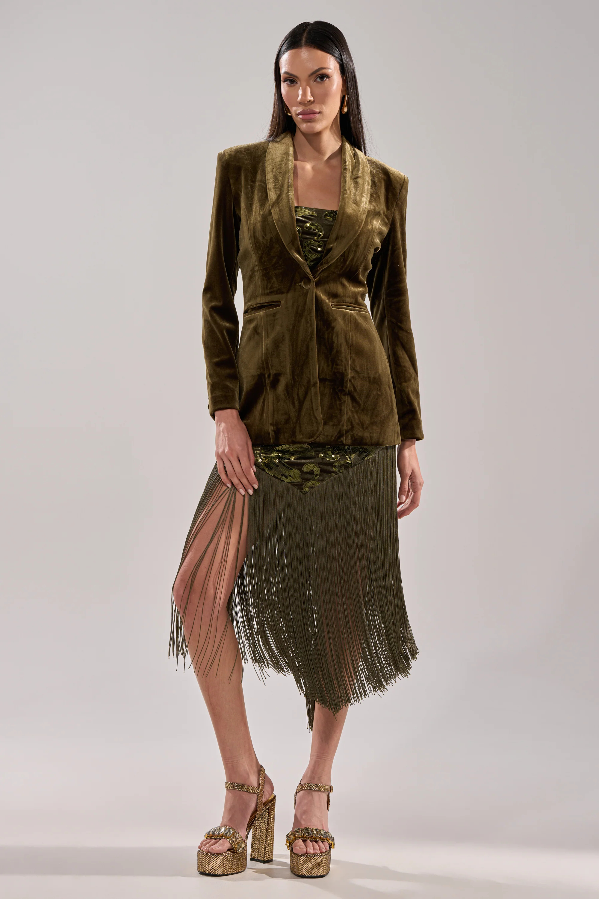 DIRTY MARTINI VELVET BLAZER - Image 7