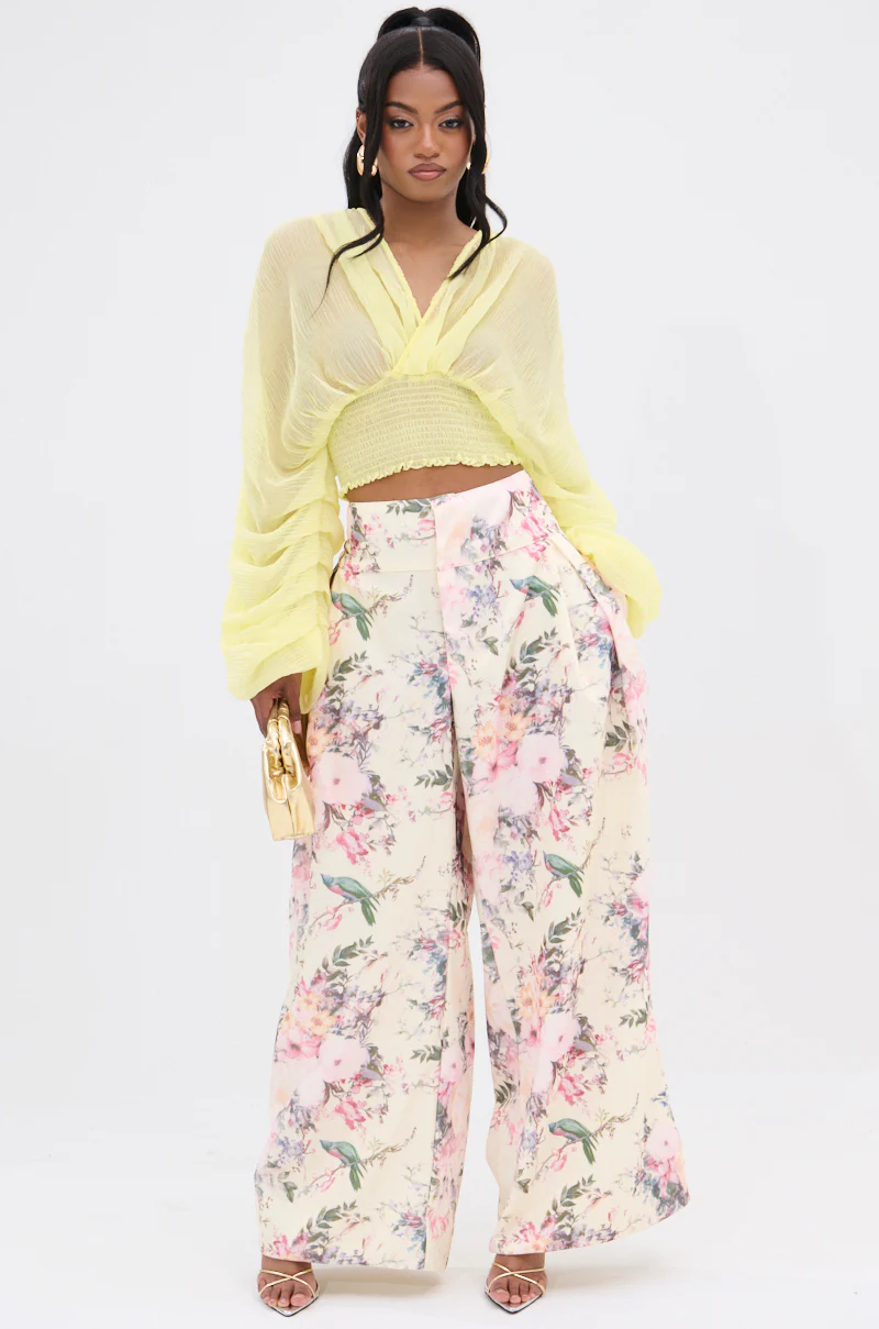 DIVINE RIGHT LONG SLEEVE BLOUSE TOP - Image 6