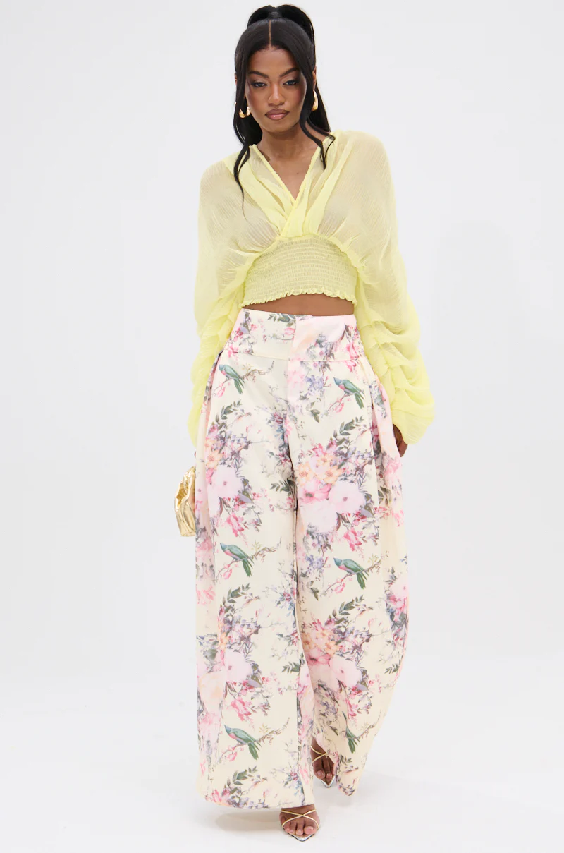 DIVINE RIGHT LONG SLEEVE BLOUSE TOP - Image 8