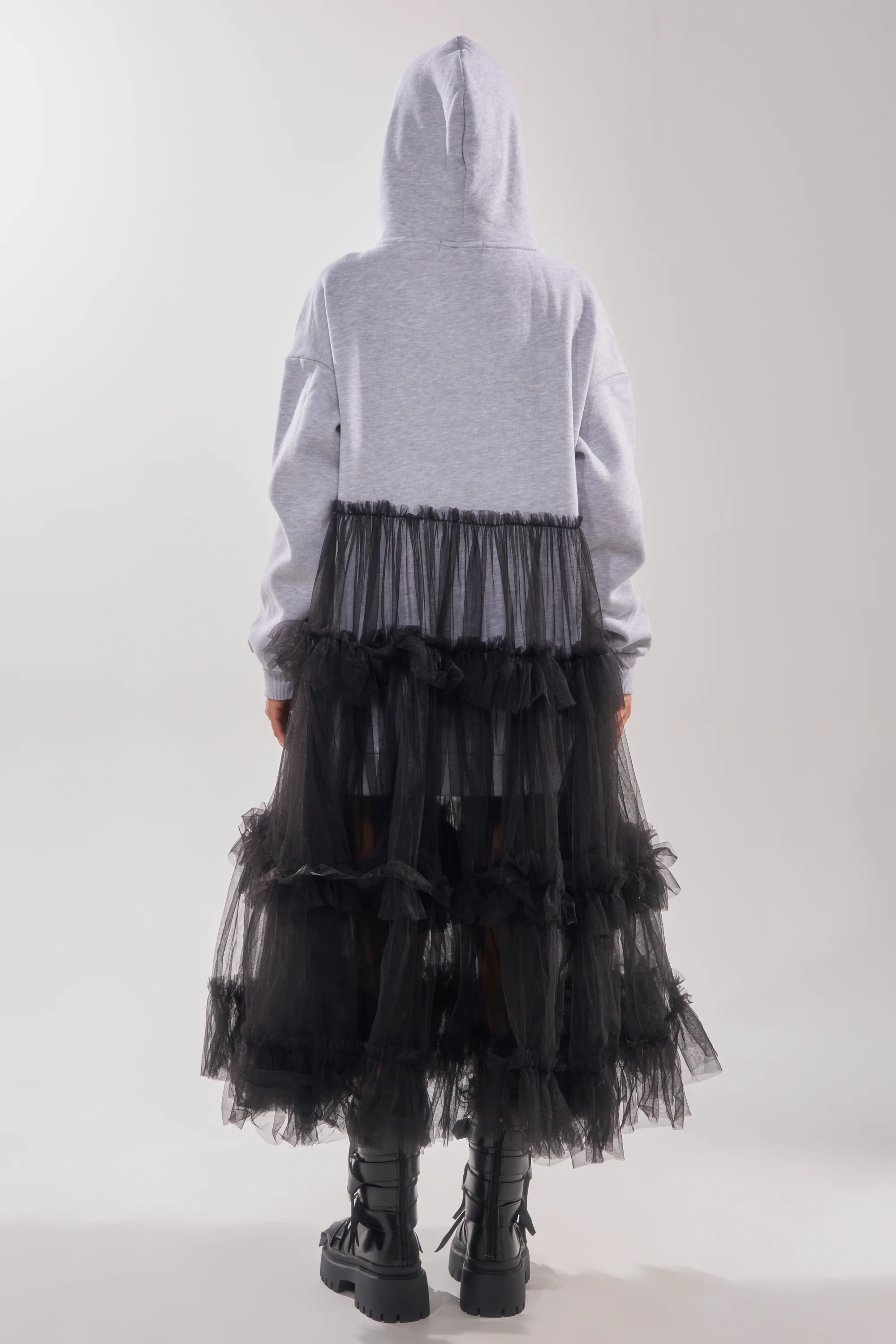 DO SOMETHING CRAZY SWEATSHIRT DRESS - Image 7