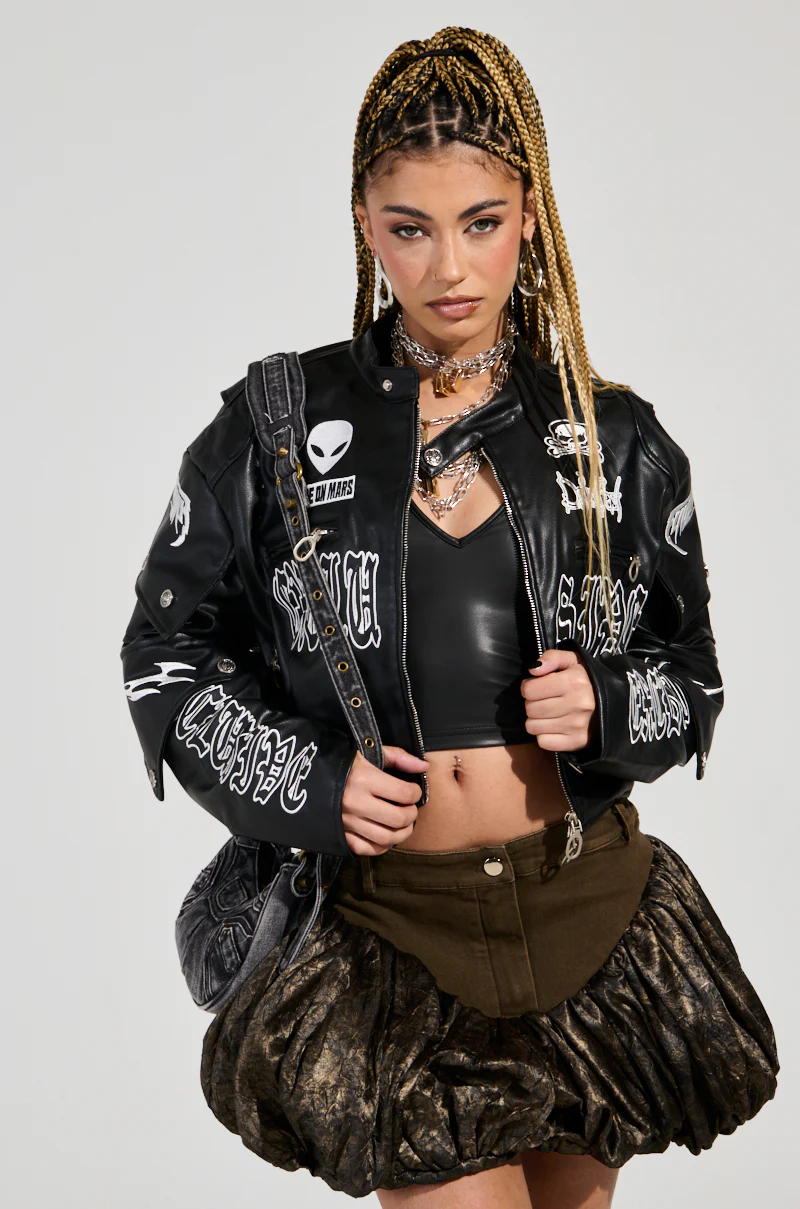 DOJA EMBROIDERED MOTO - Image 3