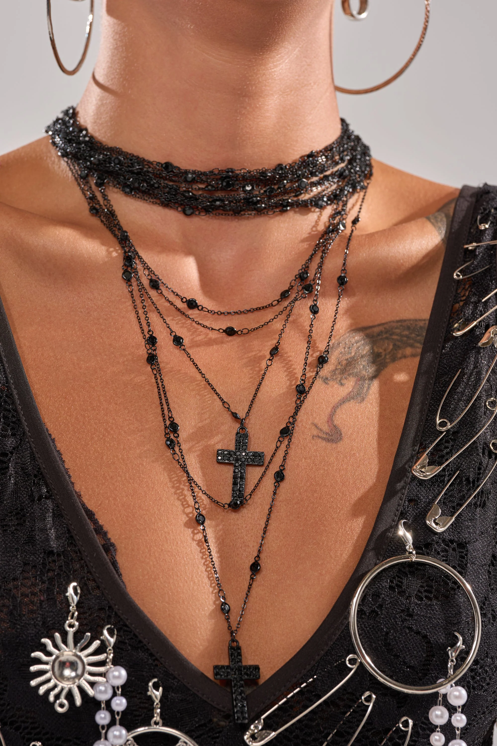DOLCE LAYERED NECKLACE - Image 2