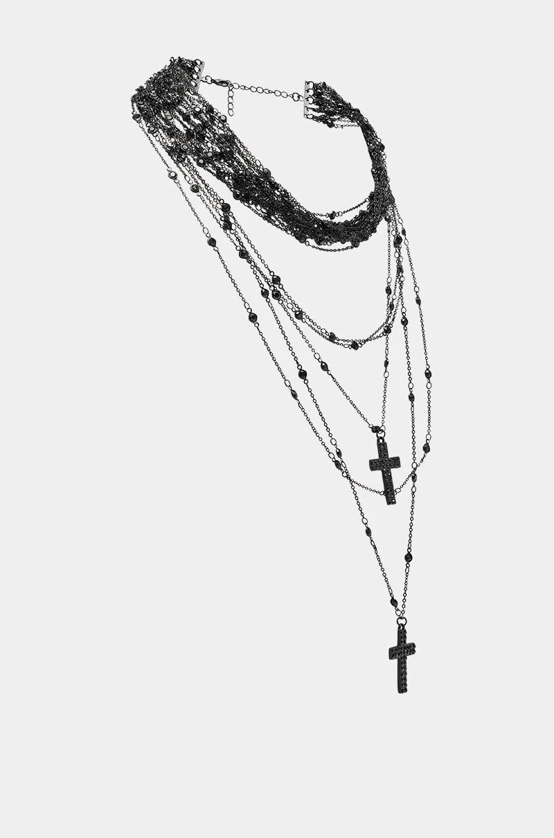DOLCE LAYERED NECKLACE - Image 3