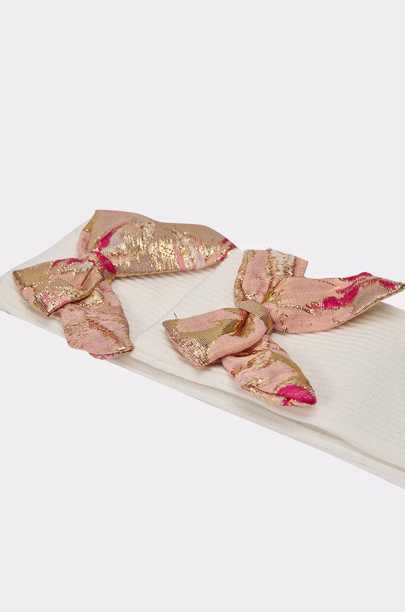 DOLLED UP BOW SOCKS - Image 5