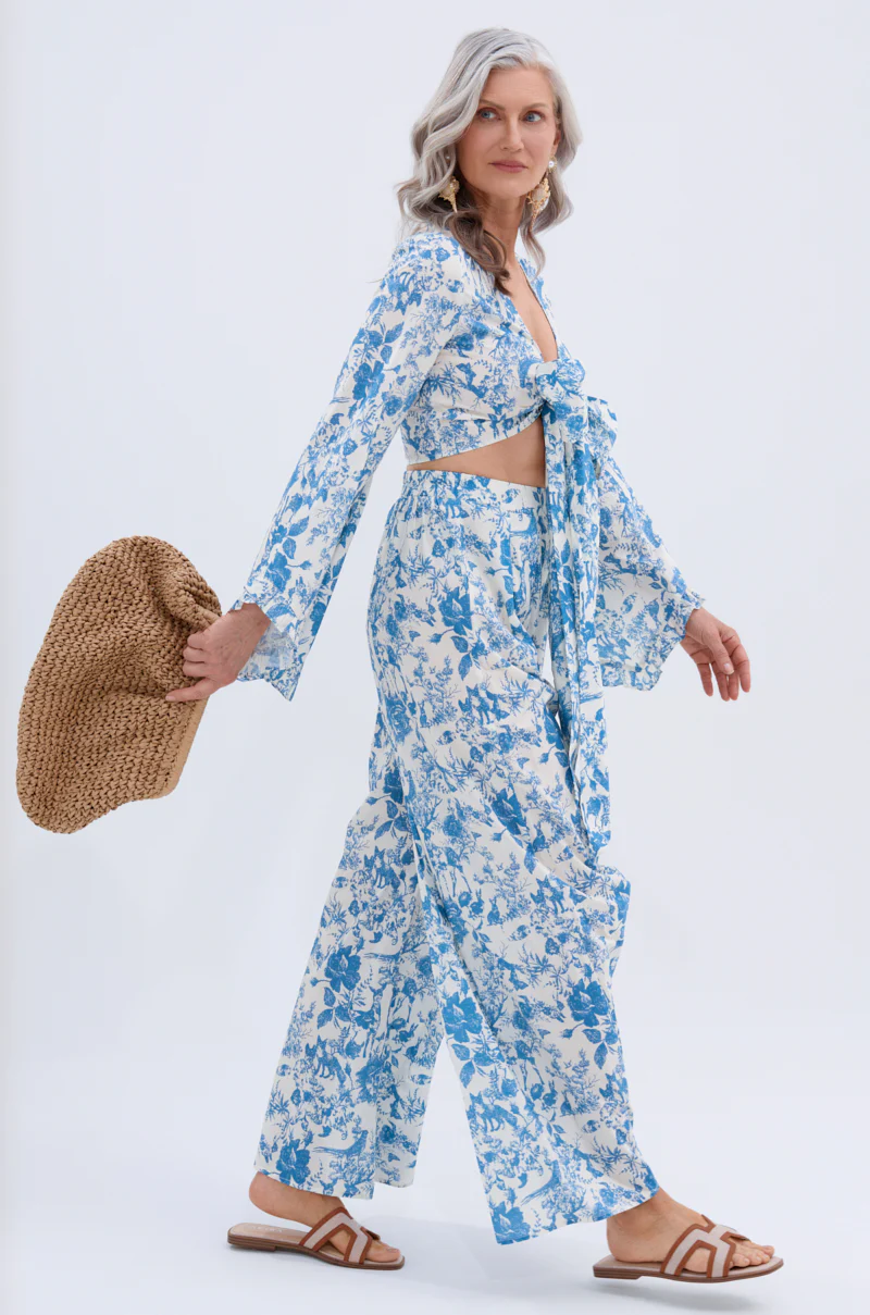 DOLLED UP TIE FRONT TOP - Image 8