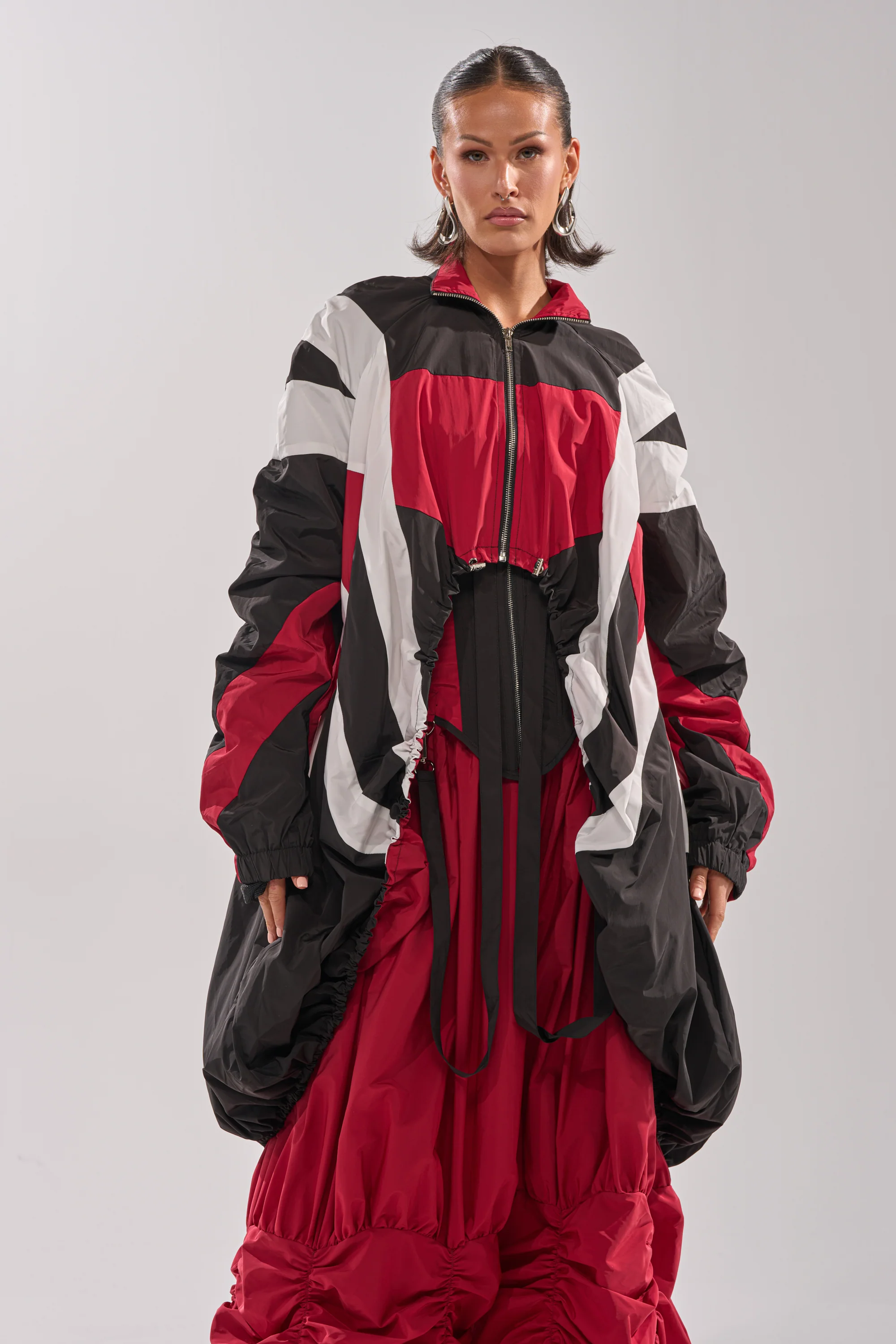 DON'T MIND ME HIGH LOW WINDBREAKER - Image 6
