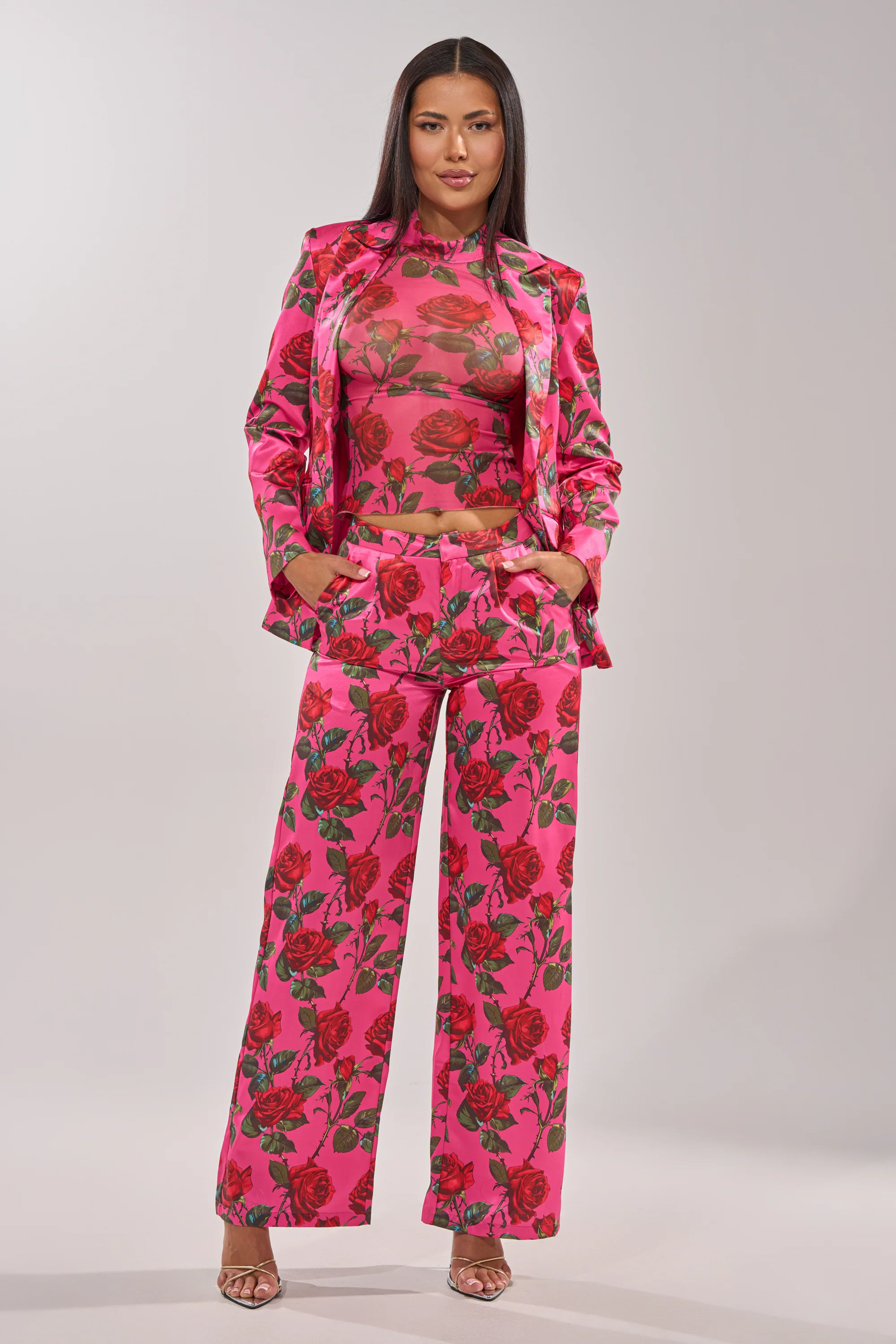 DOZEN ROSES MESH TOP - Image 9