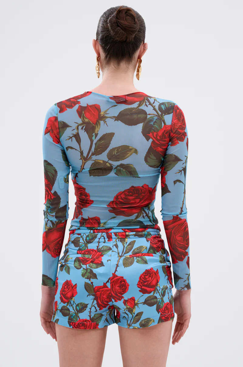 DOZEN ROSES MESH TOP - Image 6