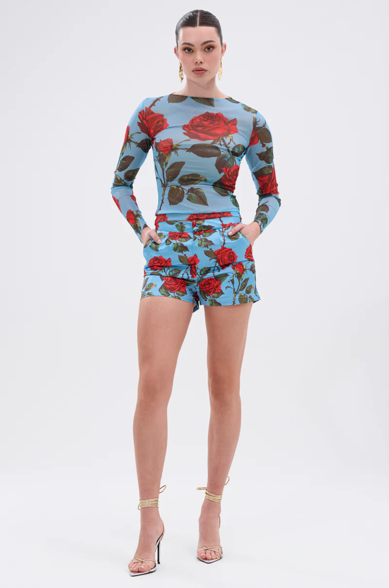 DOZEN ROSES MESH TOP - Image 7