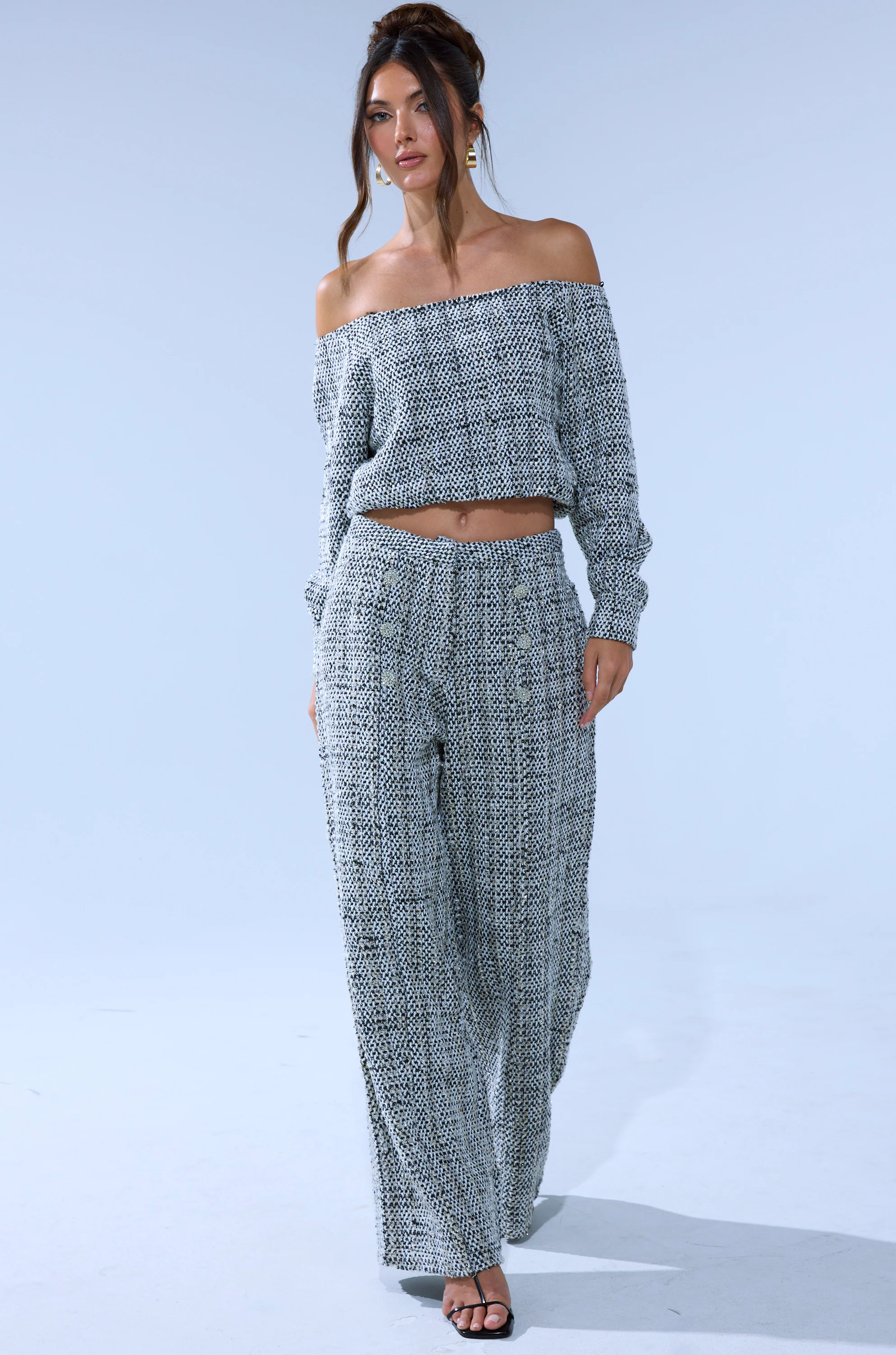 DRESSY VIBES TWEED PANT - Image 6